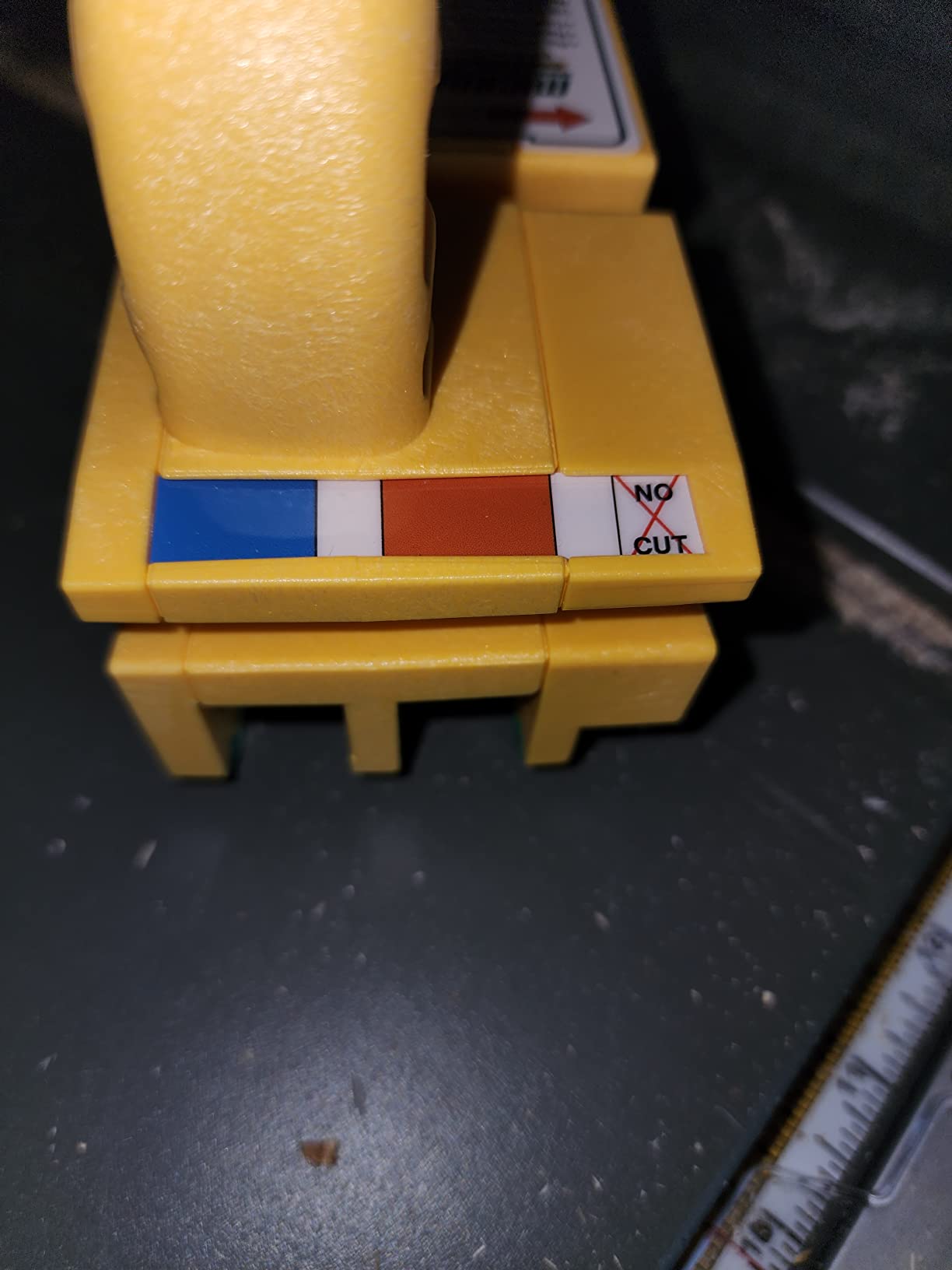 MICROJIG GRR-RIPPER 2GO Push Block for Routers, Jointers, Band and Table Saws, Woodworking Tool, Extreme Grip, GR2-GO, Yellow/Green customer photo 2
