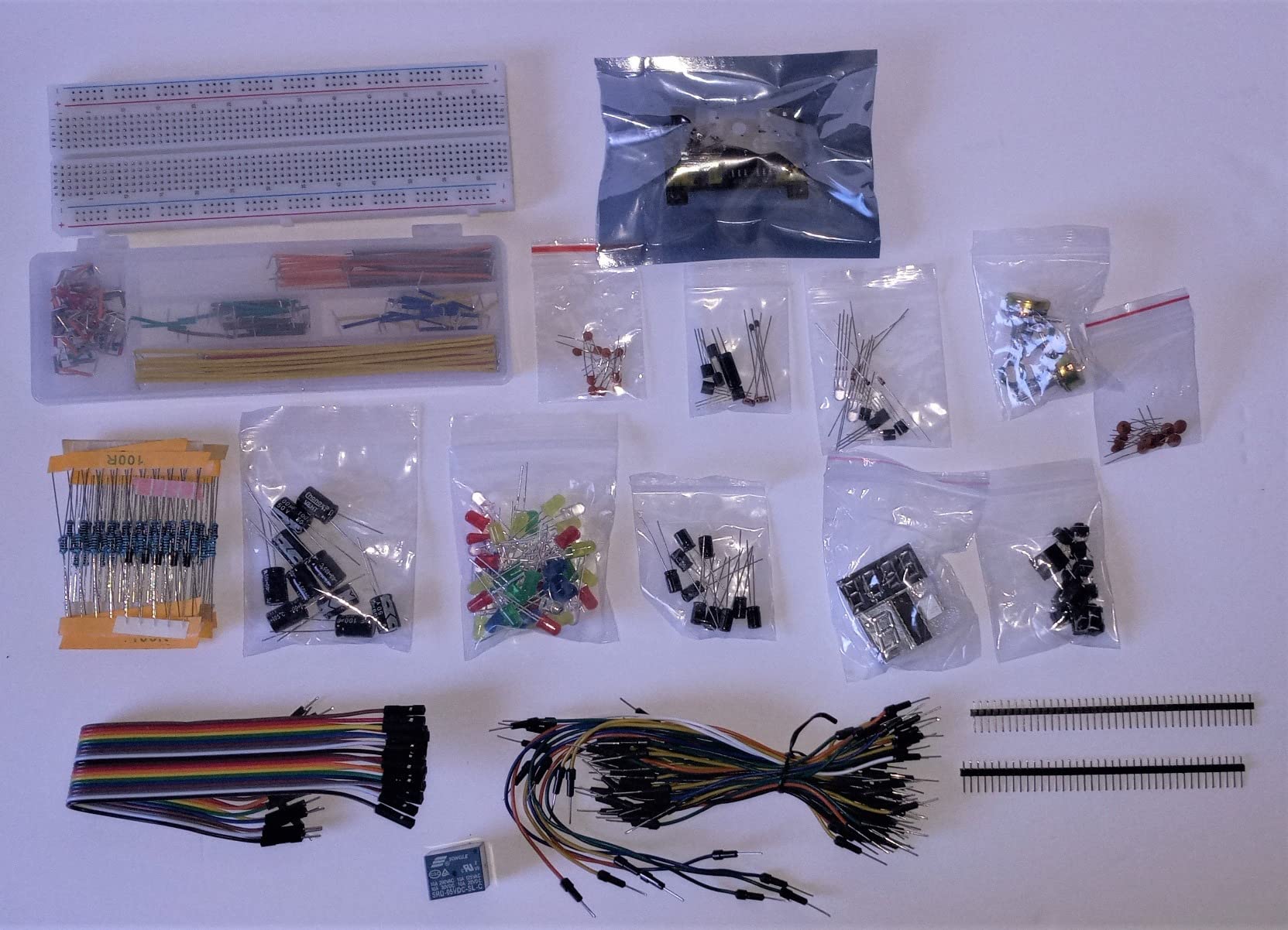 Miuzei Electronics Component Kit with Breadboard Compatible with Arduino customer photo 2
