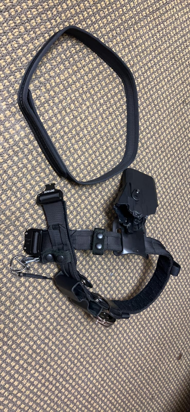 DEYACE Quick Release Battle Belt, 1.75'' Tactical MOLLE Heavy Duty Belt and 1.5'' EDC Inner Belt for Law Enforcement, Shooter customer photo 2