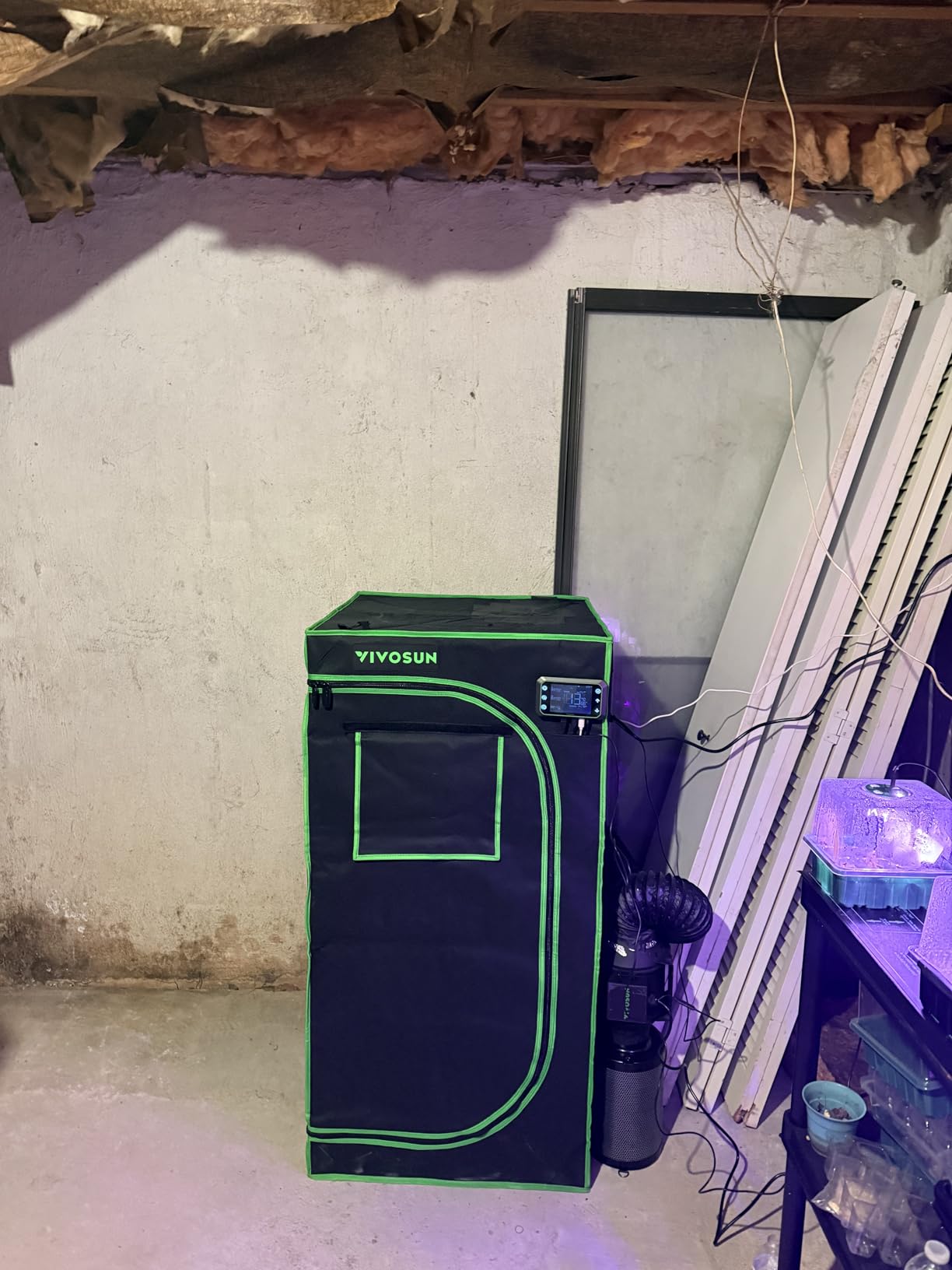 VIVOSUN Smart Grow Tent Kit 2x2, 1-Plant WiFi-Integrated Grow Kit System customer photo 1