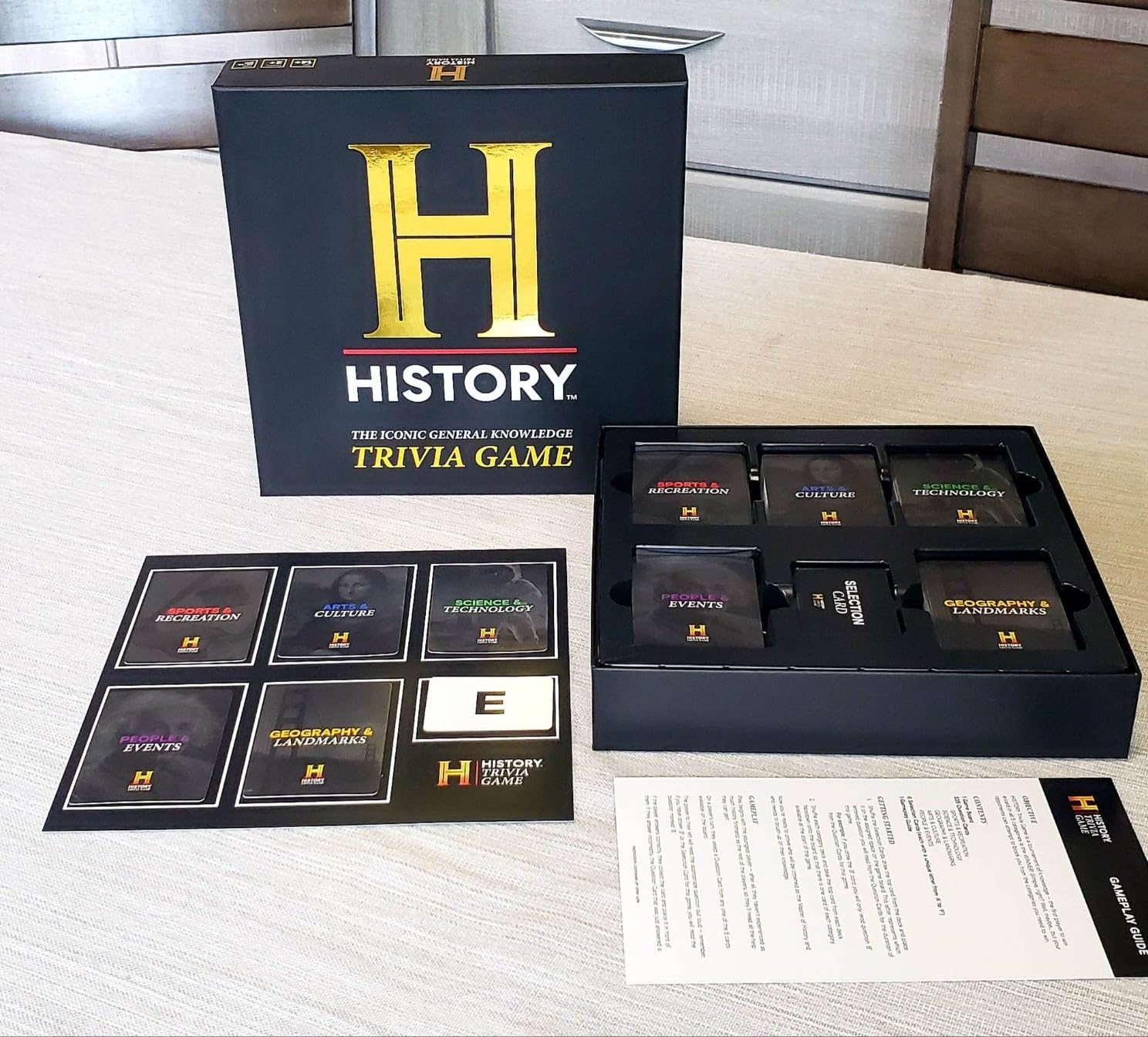 HISTORY Channel Trivia Game – 2000+ General Knowledge Questions | Official HISTORY Channel Trivia Card Game & Party Game for Adults, Families & Board Game Night – Great Gift for Dad & History Buffs customer photo 1