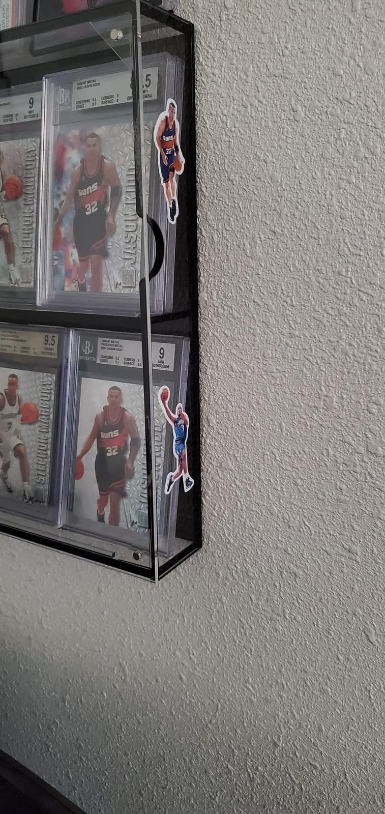 NIUBEE Graded Card Display Case for Sport Baseball PSA Slab, Clear Acrylic customer photo 2