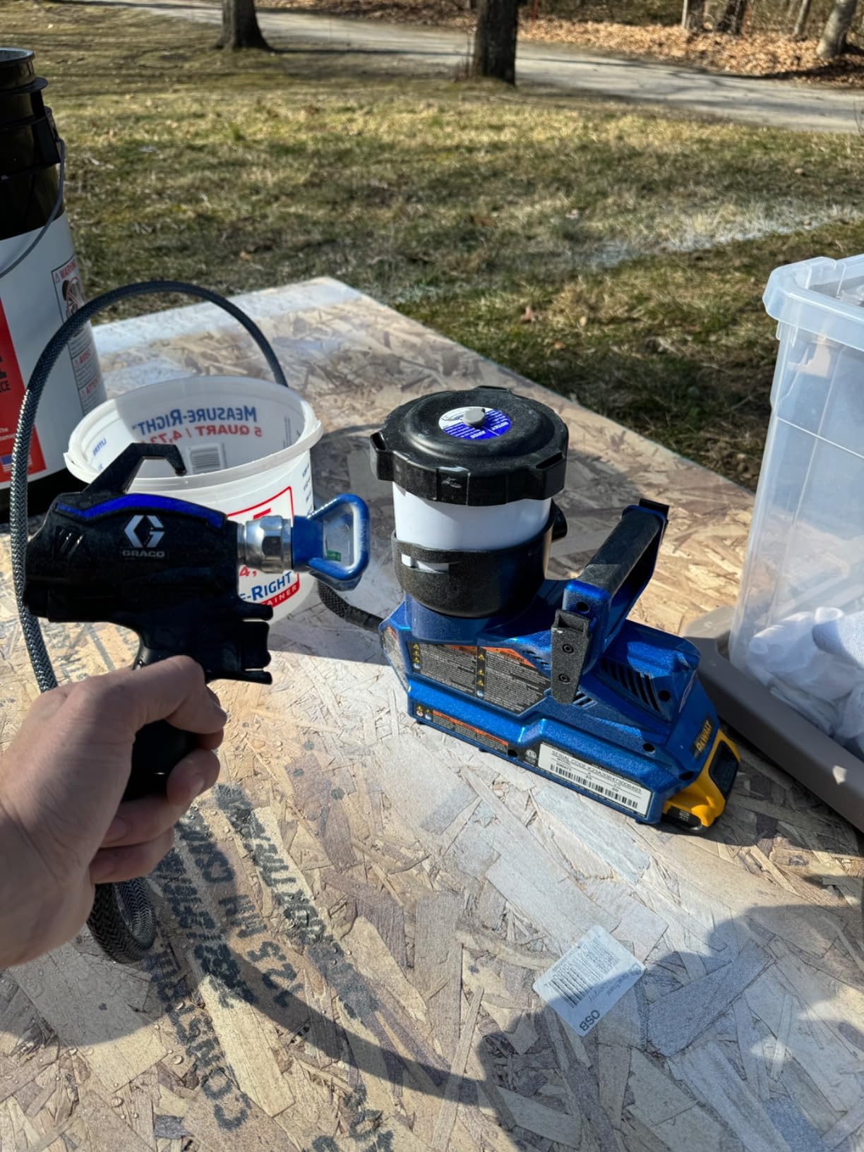 Graco Ultra QuickShot Sprayer 20B473 customer photo 1