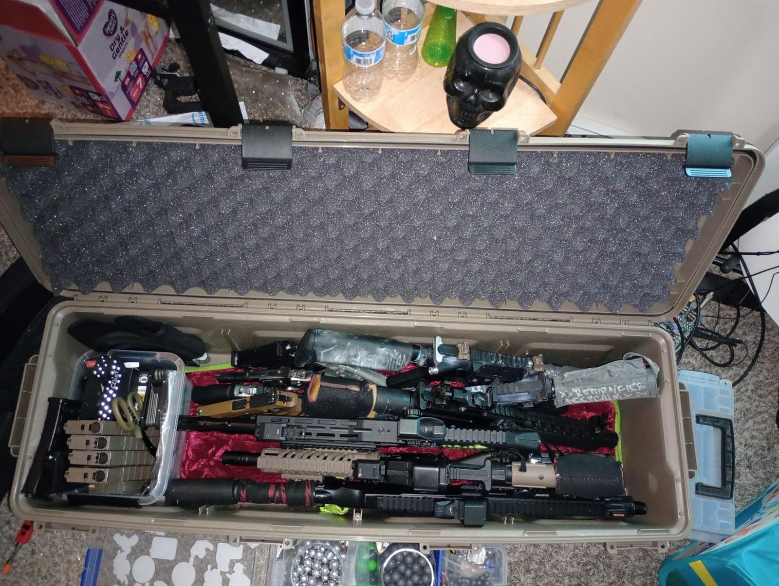MTM TRC39 Tactical Rifle Crate with Wheels 39” Single Scope Hard Rifle Gun Carrying Case, Lockable All Weather Shooting Gear Storage Box ideal for Range or Field, Made in USA, Dark Earth customer photo 2