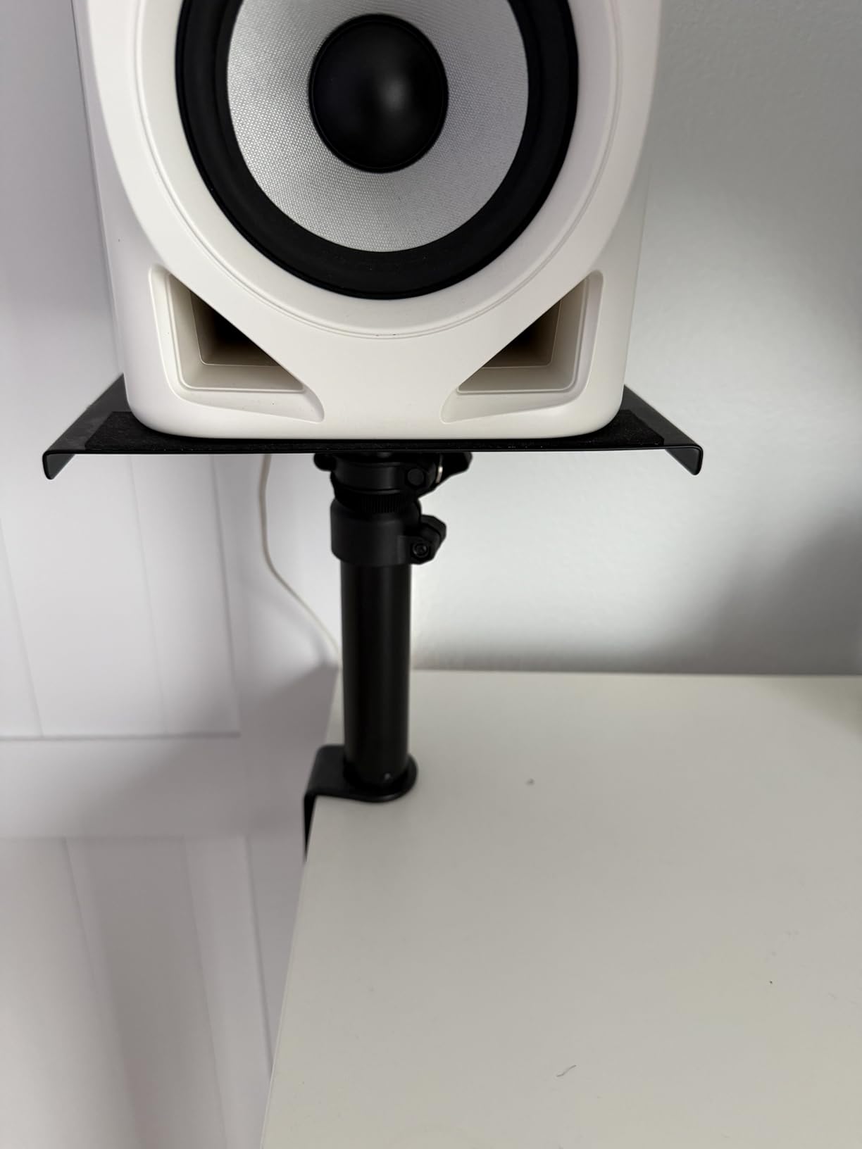 Vondynote Set of 2 Desktop Clamp Speaker Stands Short Studio Monitor Stands customer photo 1