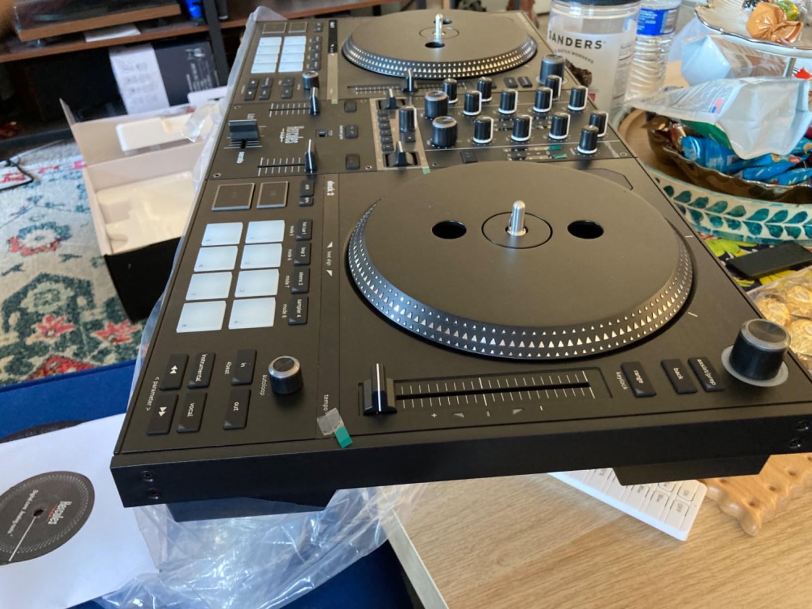 Hercules DJControl Inpulse T7, 2 Deck Motorized DJ Controller with built in STEMS Control, Serato DJ and DJUCED included customer photo 2
