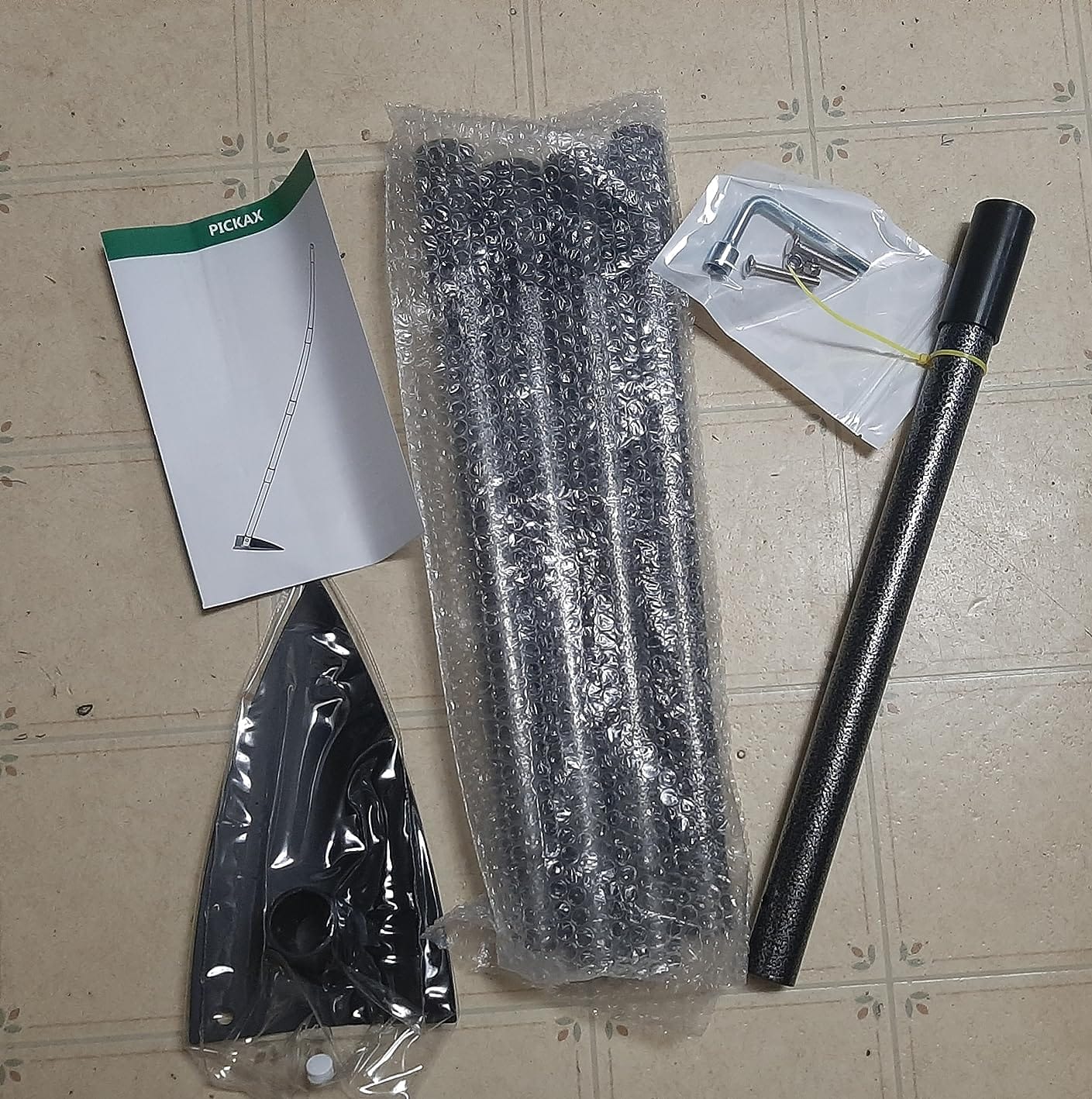 Garden Hoe, Heavy Duty Trenching Hoes with 60 Inch Long Handle, Sharp Edge Triangle Weeding Hoe Garden Tools for Weeds Removal,Cultivating,Digging,Loosen Soil, Trenching, Landscaping Manual Weeder customer photo 1