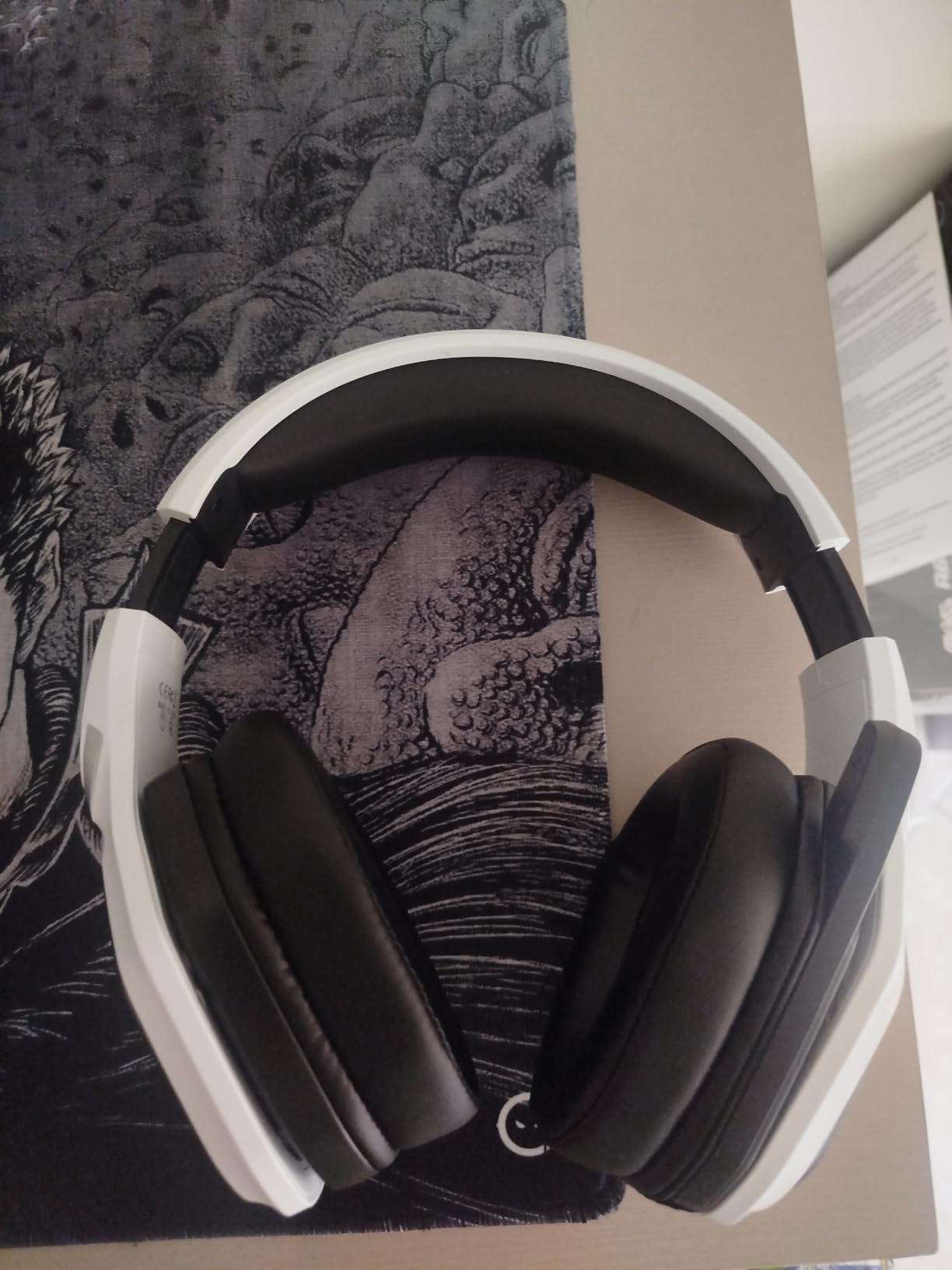 Ozeino Wireless Gaming Headset for PS5, PC, Switch| Lossless Audio-40H Batt | Play & Charge, 2.4GHz USB & Type-C, Flip Mic, Works with PS4, Mac, laptop, mobile, Ideal for FPS, RPG customer photo 2