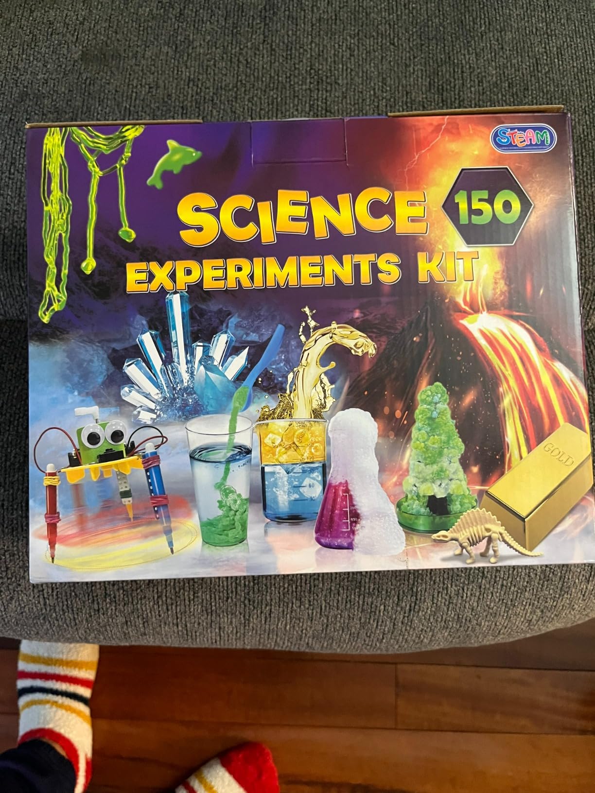 UNGLINGA 150 Experiments Science Kits for Kids Chemistry Lab S.T.E.MToys customer photo 1