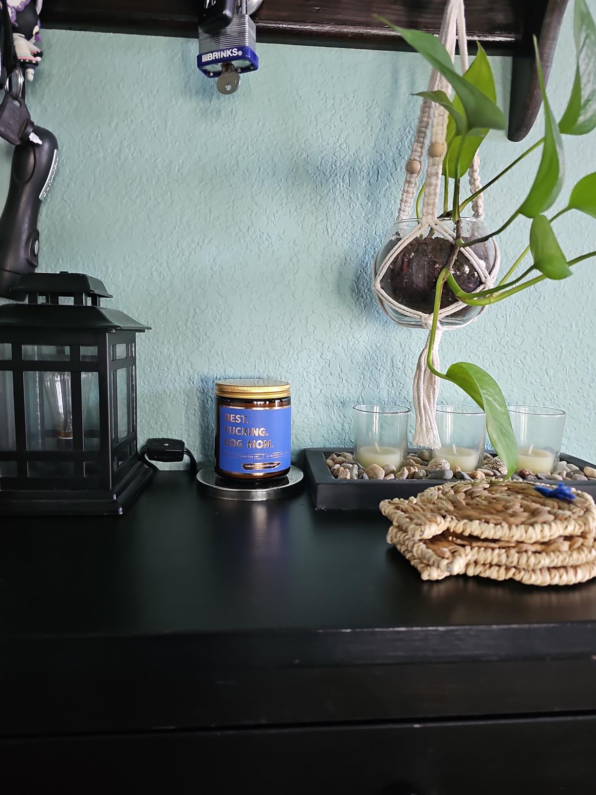 Dog Mom Gifts for Women | Lavender Vanilla Scented Candle, 100% Soy Wax | Funny Gift for Pet Lovers for Birthday, Mothers Day, Friendship, Housewarming, New Puppy | Best Dog Mom Candle customer photo 1