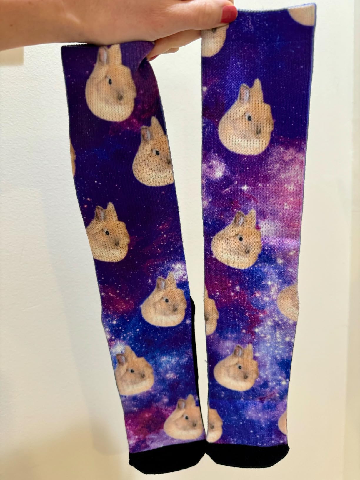 Custom Face Socks - Personalized Dog, Cat & Human Photo Socks, Fun Gift for Pet Lovers & Friends customer photo 1