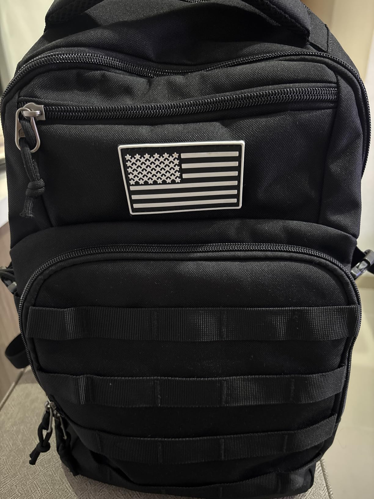 Wotony Military tactical backpack, backpack for men black small tactical assault bag customer photo 2