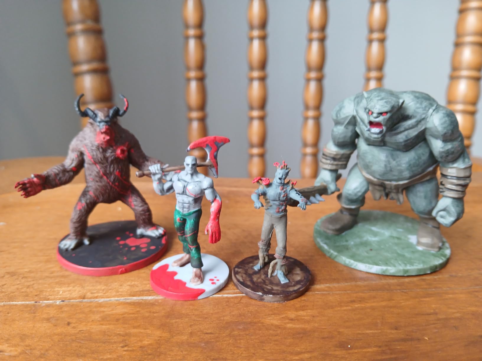 Path Gaming 50 Unique Miniatures Fantasy Tabletop RPG Figures for Dungeons and Dragons, Pathfinder Roleplaying Games, Bulk Unpainted, Great for D&D customer photo 2
