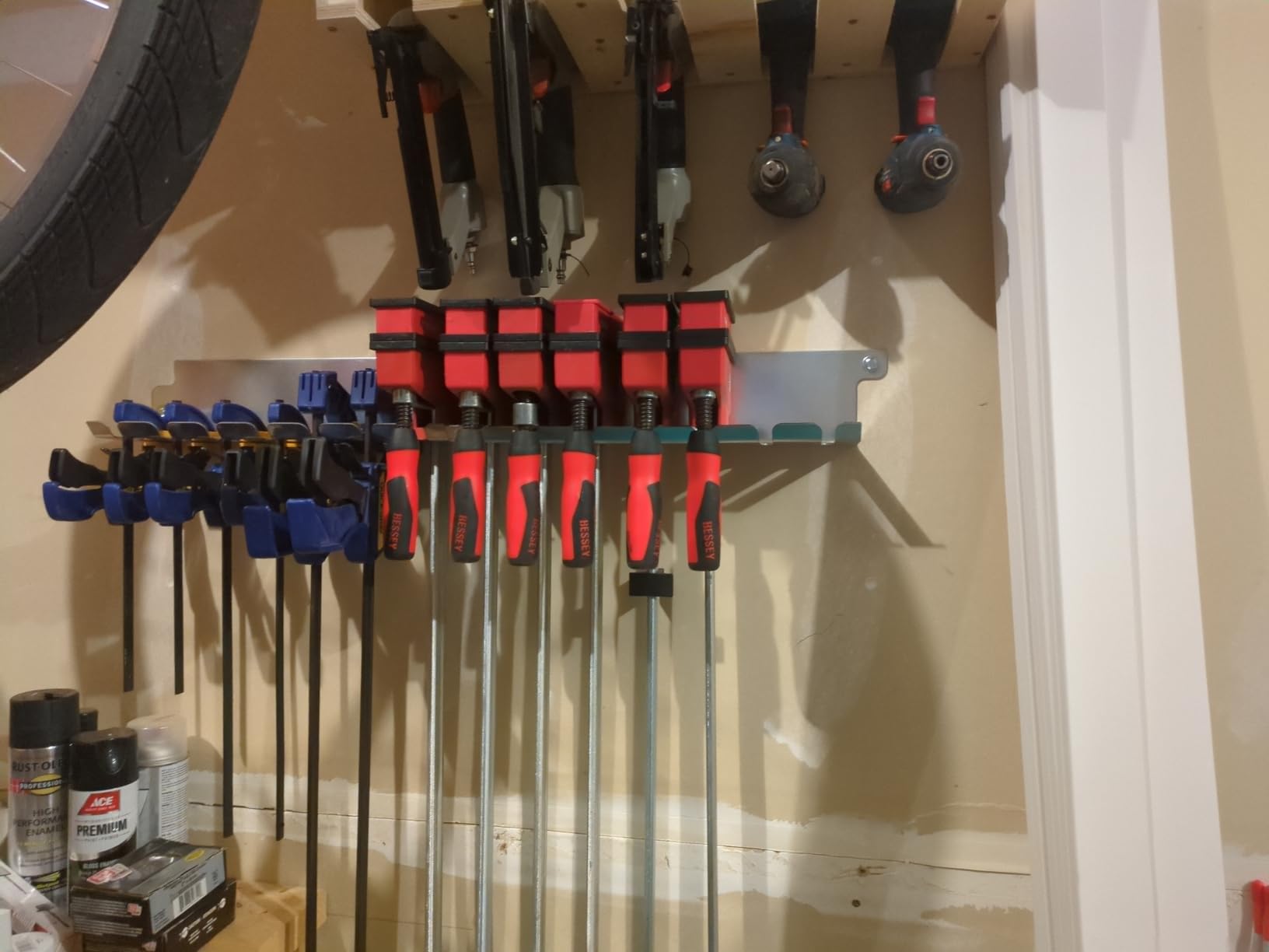 Fulton Woodworking Tools Bar/Parallel Clamp Modular Clamp Rack customer photo 1