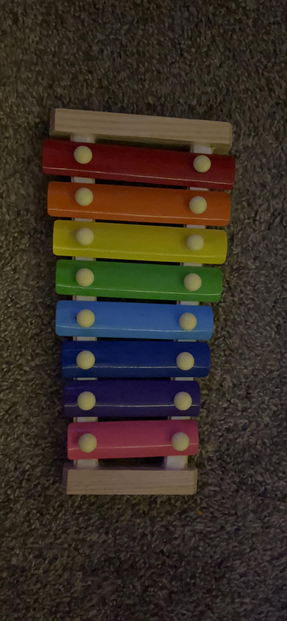 MCPINKY Xylophone for Kids with 2 Mallets, Wooden, Rainbow customer photo 2