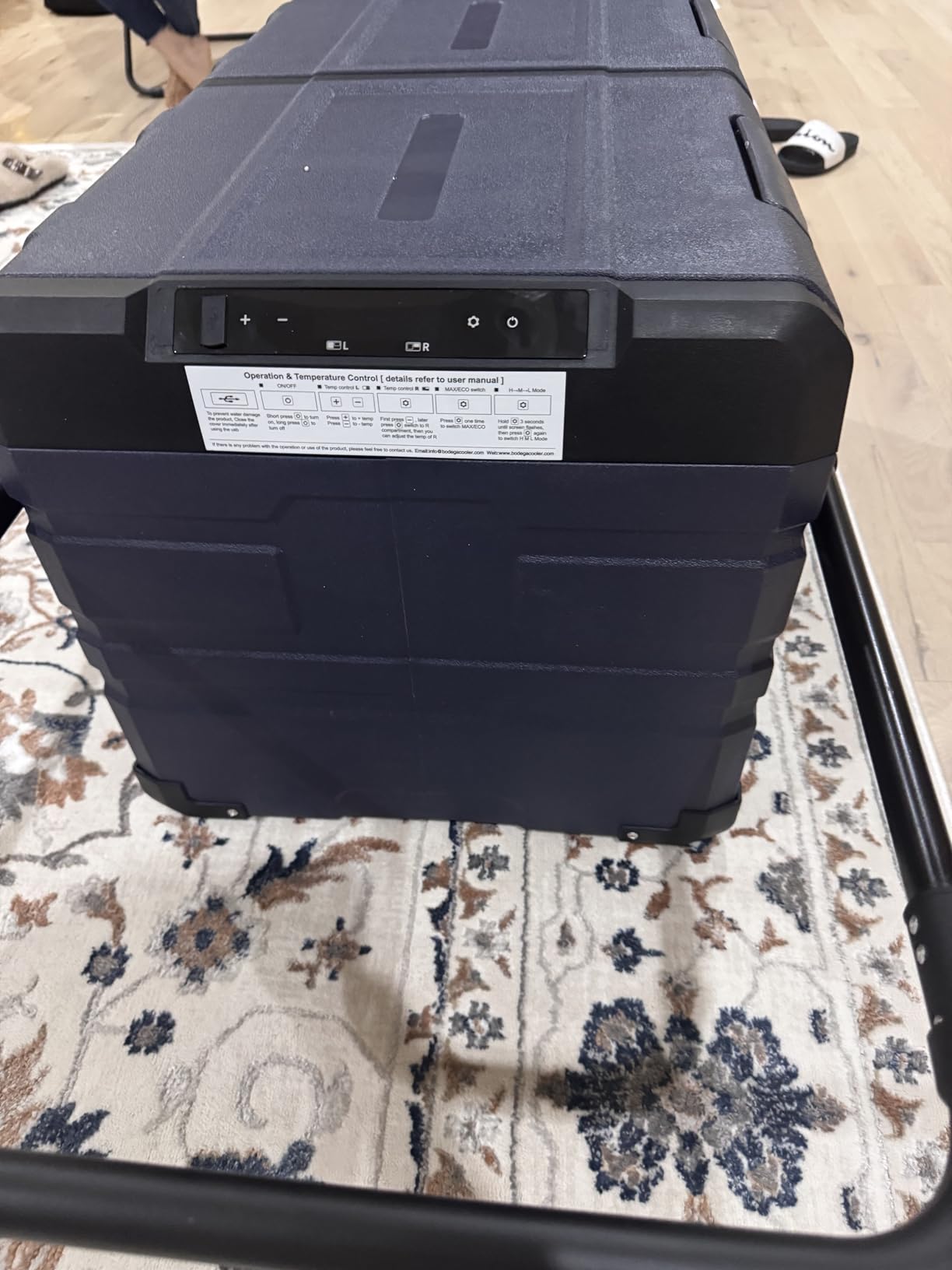 BODEGACOOLER 12V Car Refrigerator, 121 Quart Dual Zone Portable Freezer customer photo 2