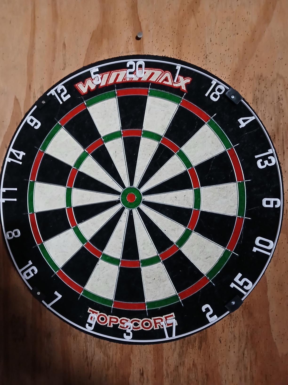 WIN.MAX Dart Board - Bristle Steel Tip Dartboard with 12 Metal Darts customer photo 1
