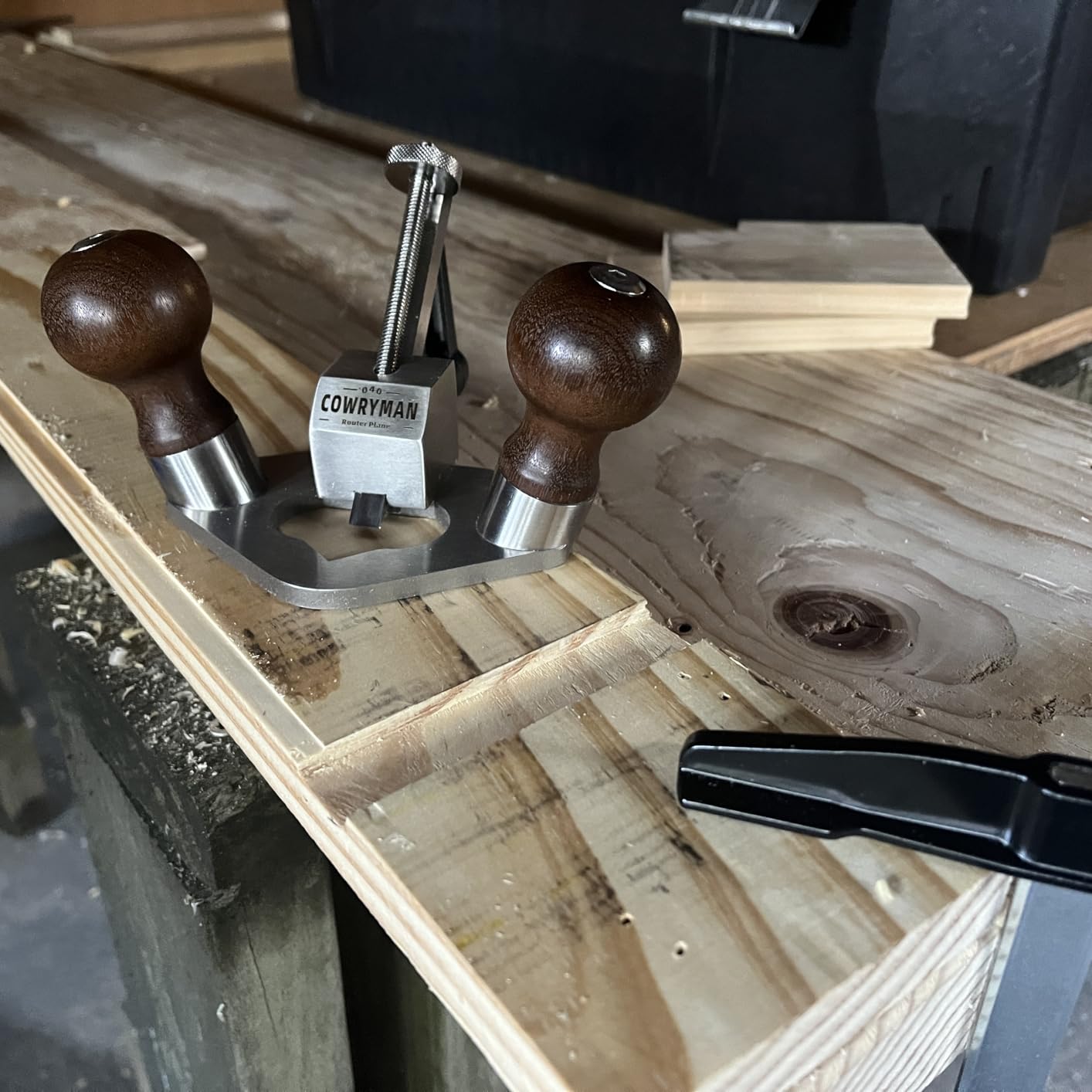 040 Router Plane for Woodworking, One-Piece 8mm HSS Cutter customer photo 2
