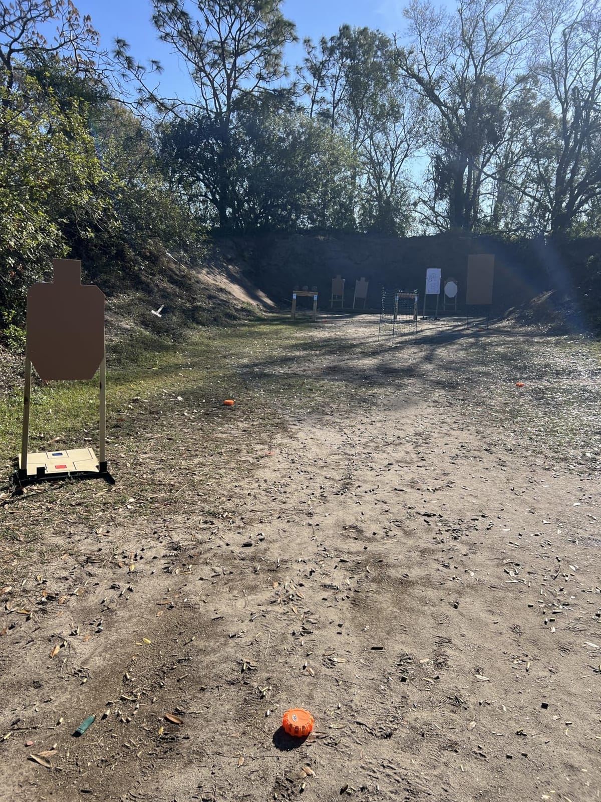 Shooting Target Stand for Outdoors, Paper Target Holder with Stable Adjustable Base for Paper Shooting Targets Cardboard Silhouette, USPSA/IPSC, IDPA Practice customer photo 1