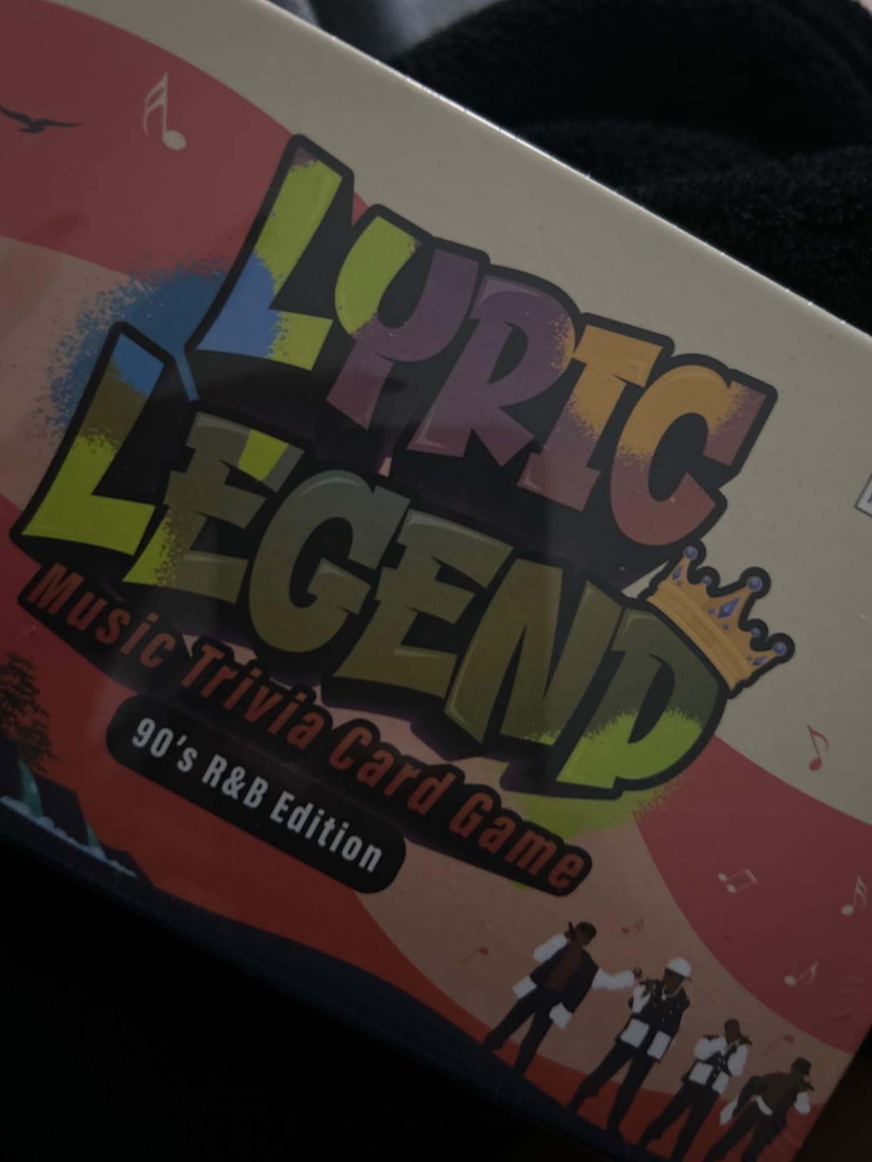 Lyric Legend 90’s R&B Music Trivia - Adult Games for Game Night - Good for Groups – Finish The Lyrics Party Game - Multiple Choice, Listen While You Play with Included Playlist! customer photo 2