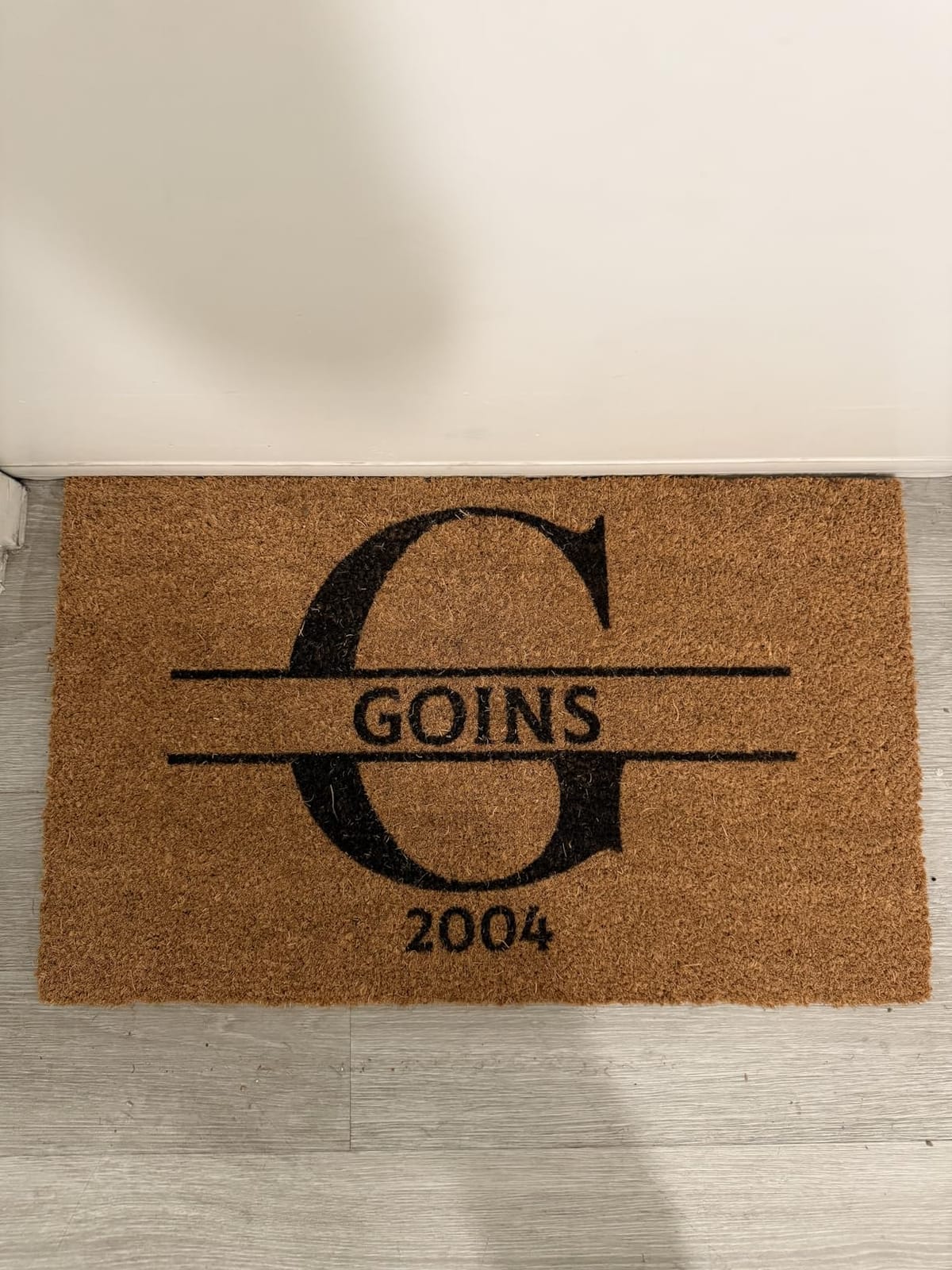 Personalized Doormat with Family Name & 6 Designs, 18