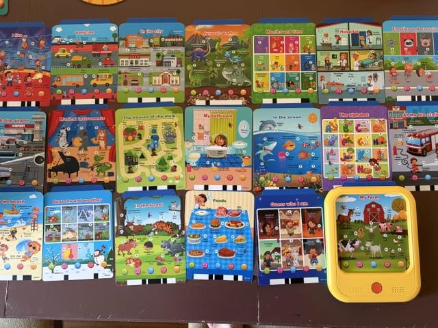 Qiaojoy Kids Learning Tablet Educational Learning Pad for Toddlers 2-5 customer photo 1