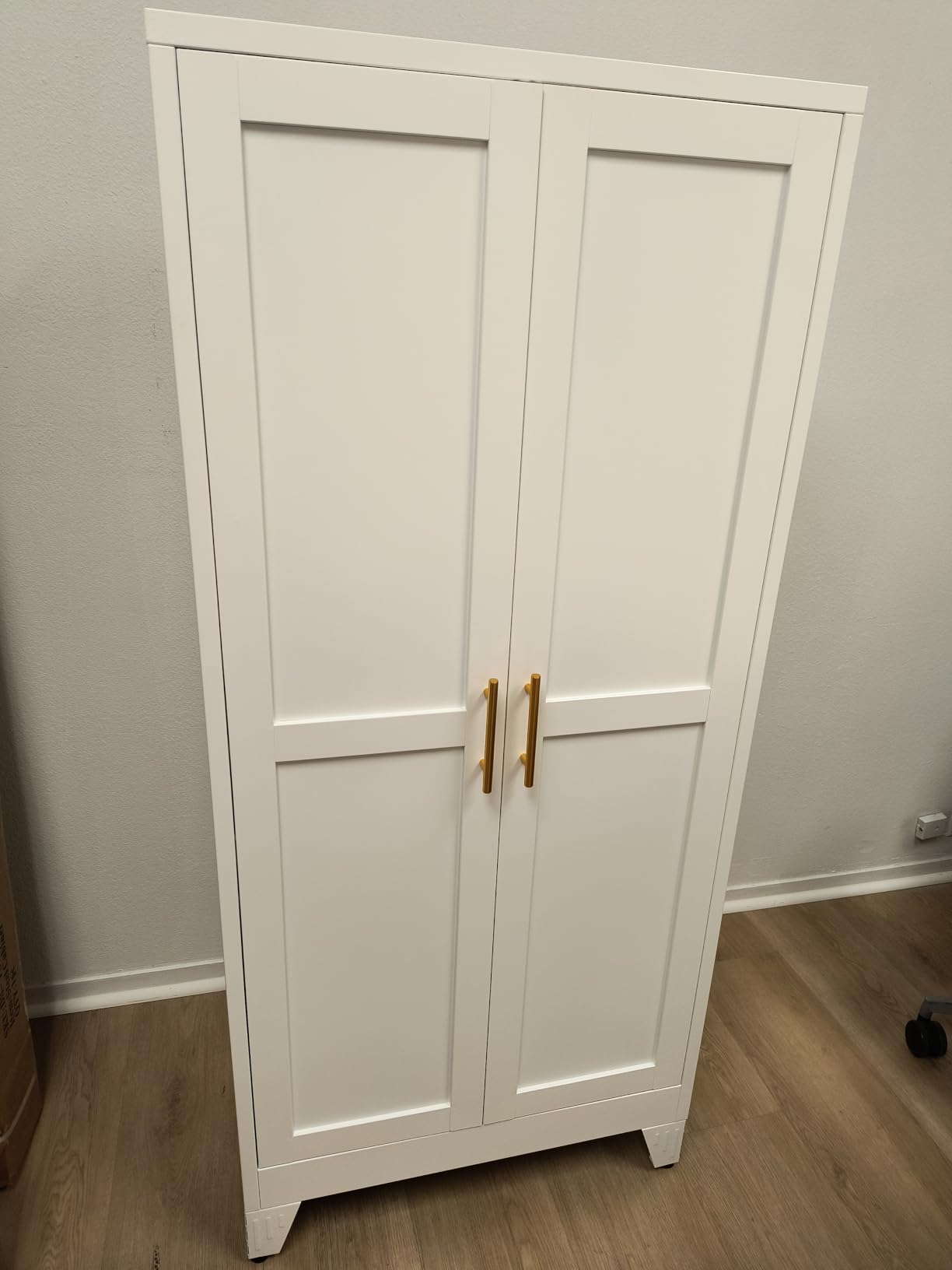 White Metal Storage Cabinet, 61