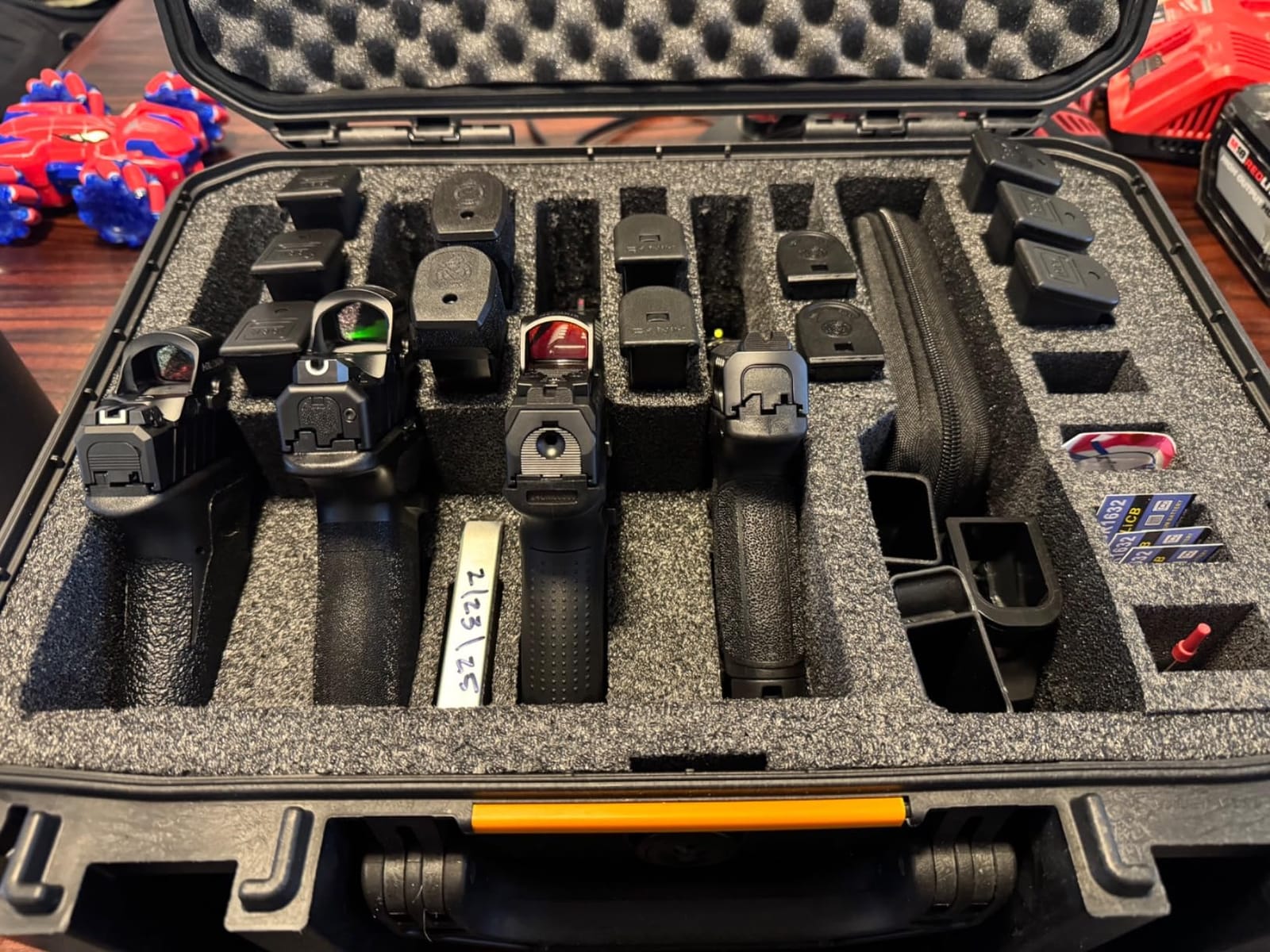 Pelican Vault Multi-Pistol Custom Cut Foam Case (From the Custom Case Center) customer photo 1