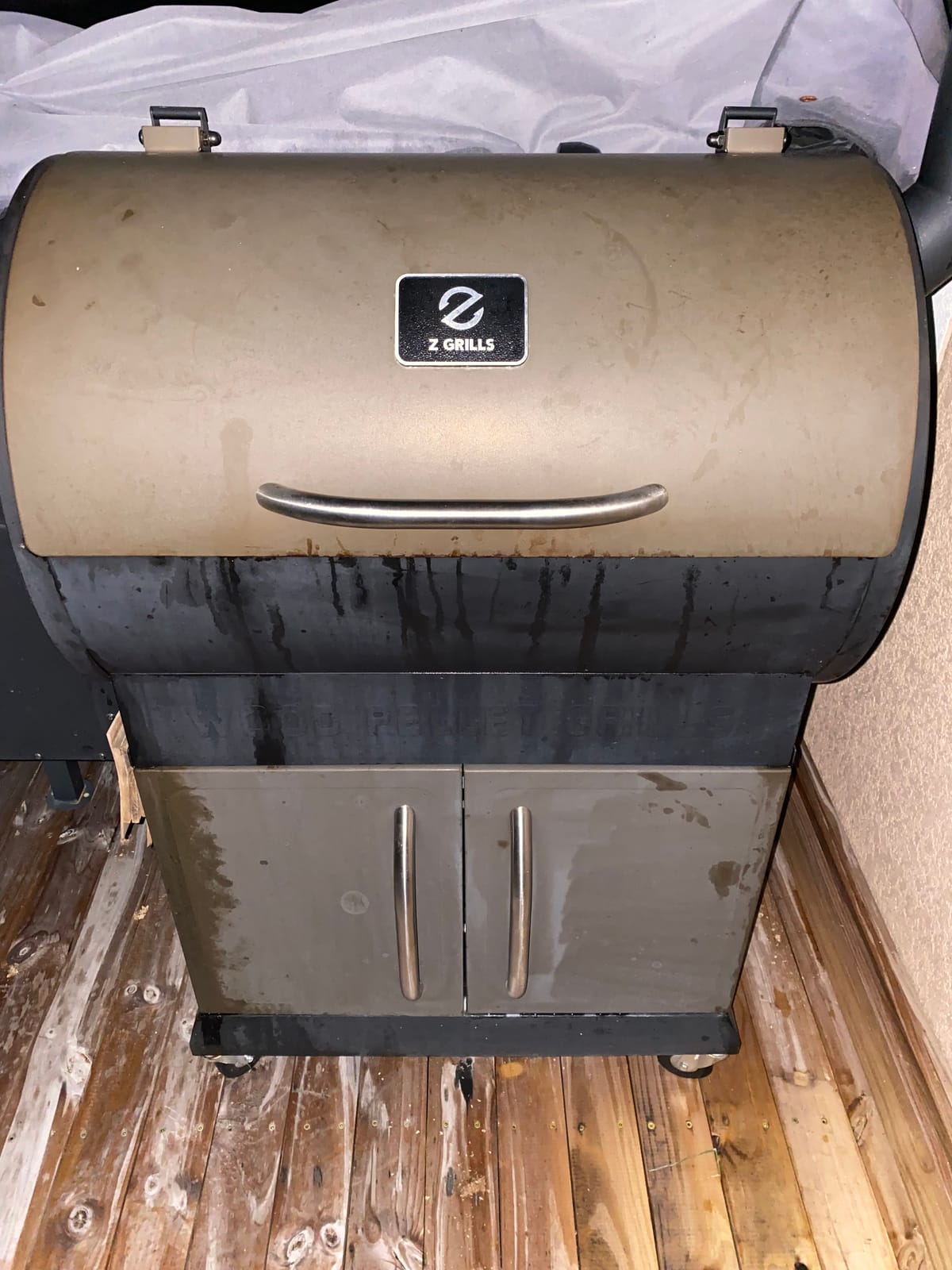Z GRILLS ZPG-7002B Pellet Smoker Grill with PID Control, Rain Cover, 700 sq. in Cooking Area for Outdoor BBQ, Black customer photo 2