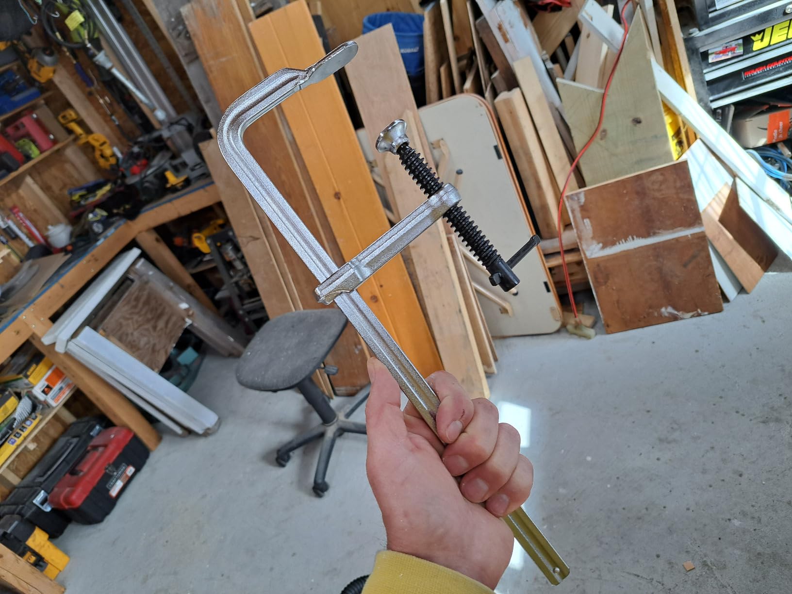 4-Pack 12 Inch Welding Bar Clamps customer photo 2