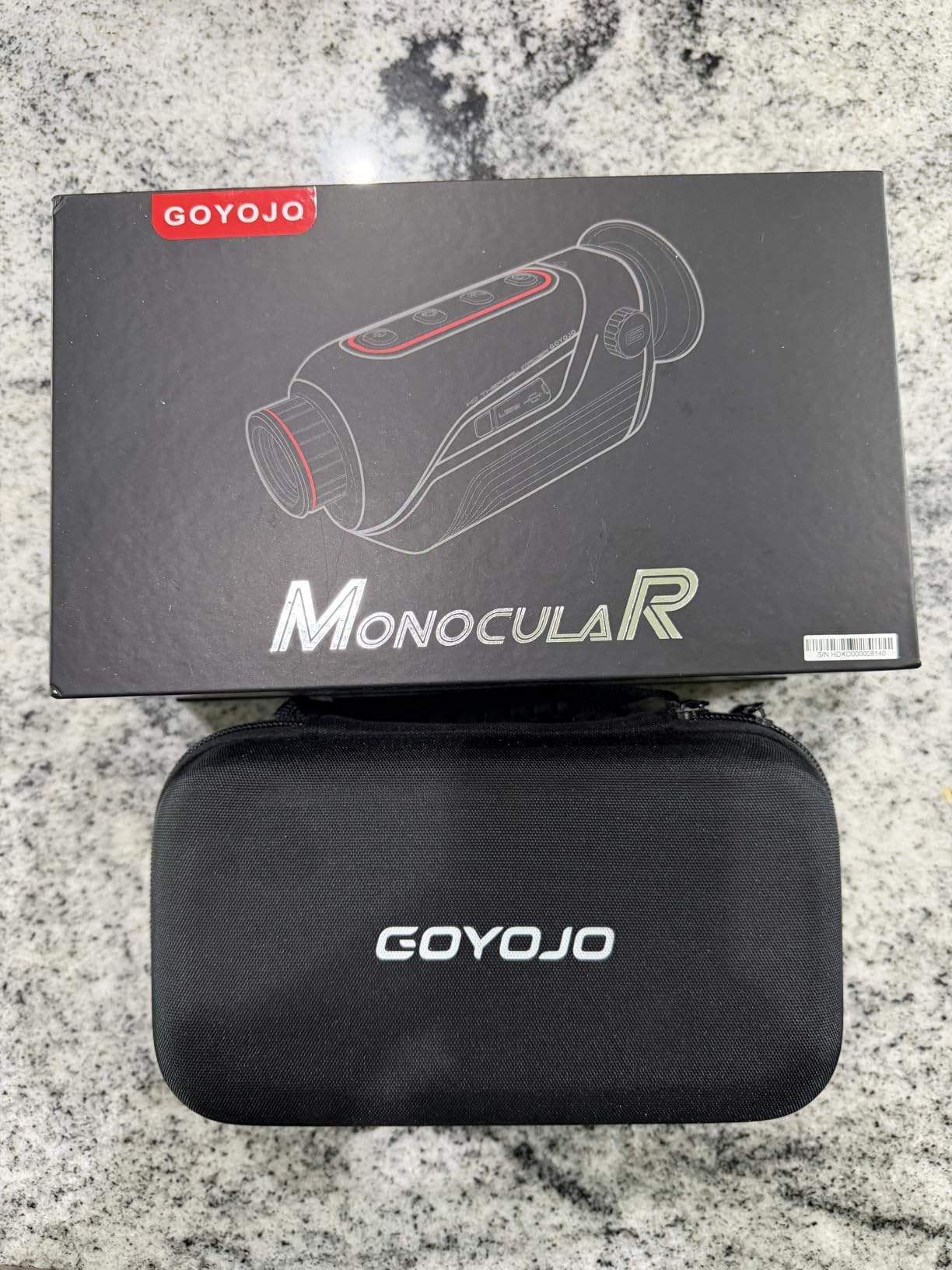 GOYOJO G215 Thermal Imaging Monocular for Hunting, 256x192 (50Hz) Infrared Night Vision Telescope, 15mm Focal Lens Thermal Scopes for Outdoor Night Vision Camera Telescope customer photo 1