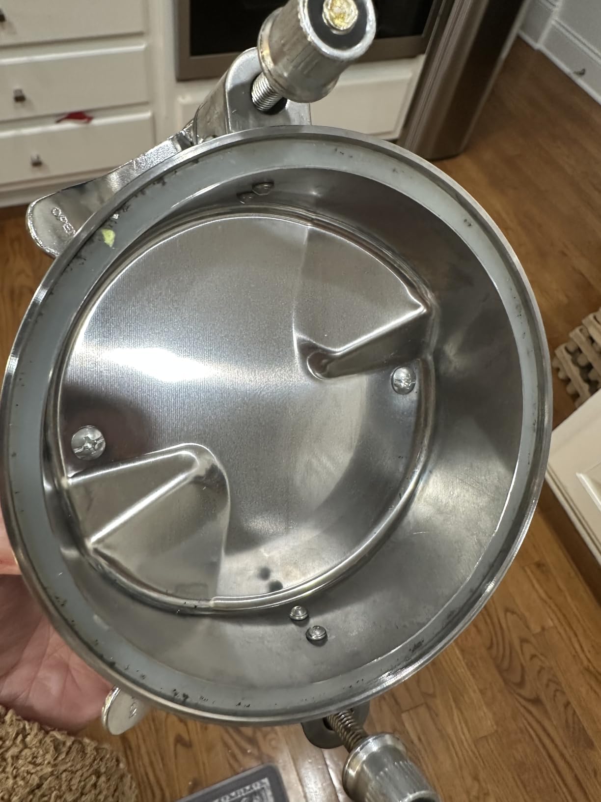 Grain Mill 150g,flour mill grinder for home,Electric Stainless Steel Grain Grinder for Wheat,Spices,coffee,Corn and Other Dry Food Grinders for Kitchen customer photo 2
