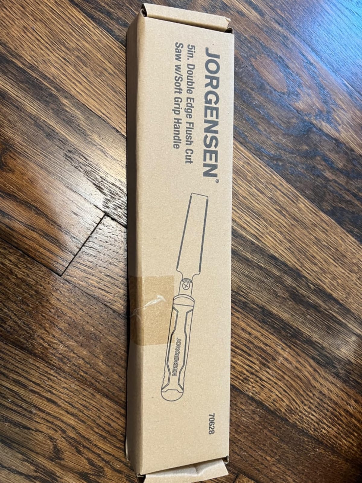 JORGENSEN Japanese Flush Cut Saw, 5 Inch Pro Double Edge Pull Saw, SK5 Flexible Blade Wood Handsaw, 18/25 TPI Blade with Soft Grip Handle for Hardwood & Softwood Woodworking, Wood Trim customer photo 1