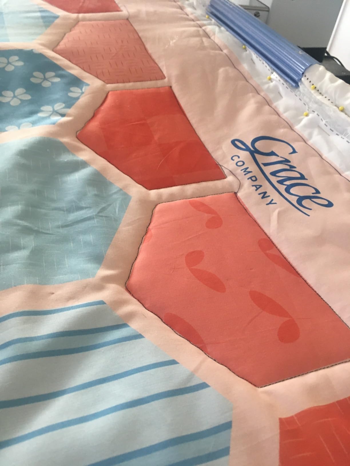 Cutie Breeze Table Top Hoop Quilting Frame | Beginner Frame for Domestic Machines | Portable Quilting Table, Hoop Frame, and Quilting Supplies customer photo 2