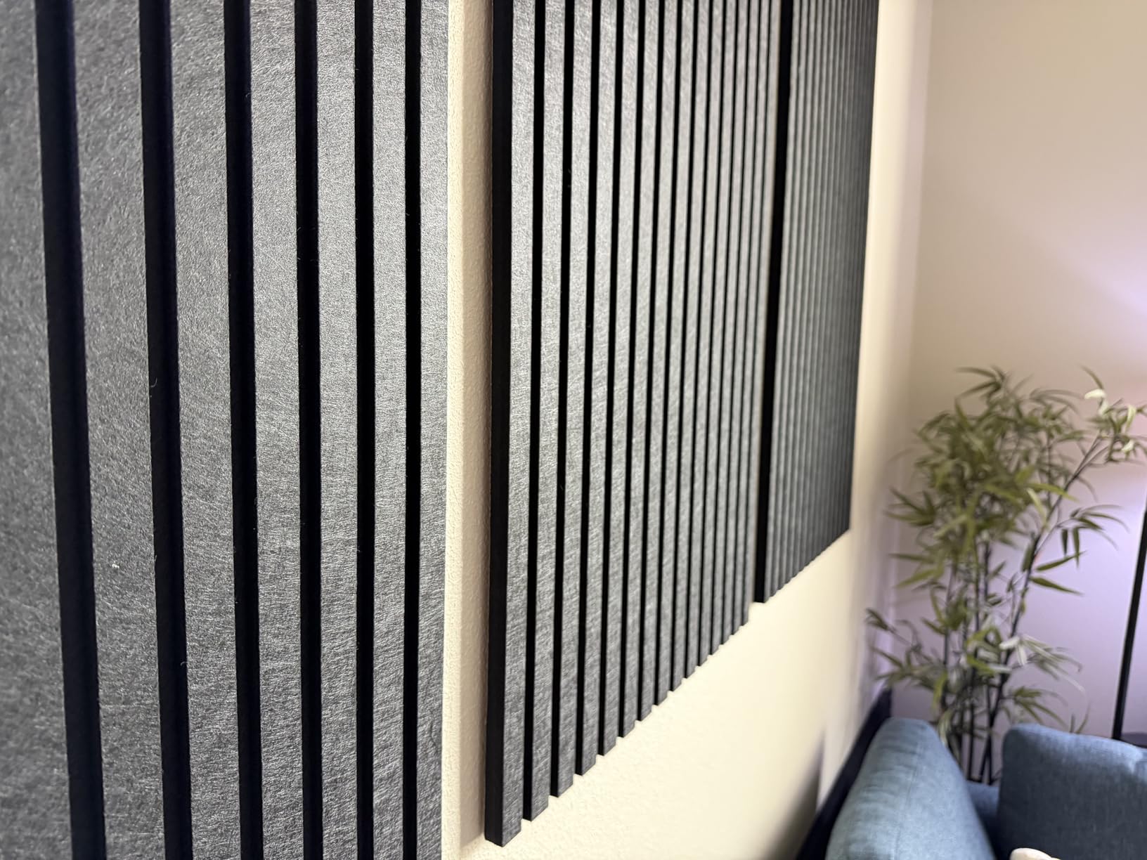 TONOR Dual-Layer Thickened Acoustic Wall Panels-4 Pack 47.2