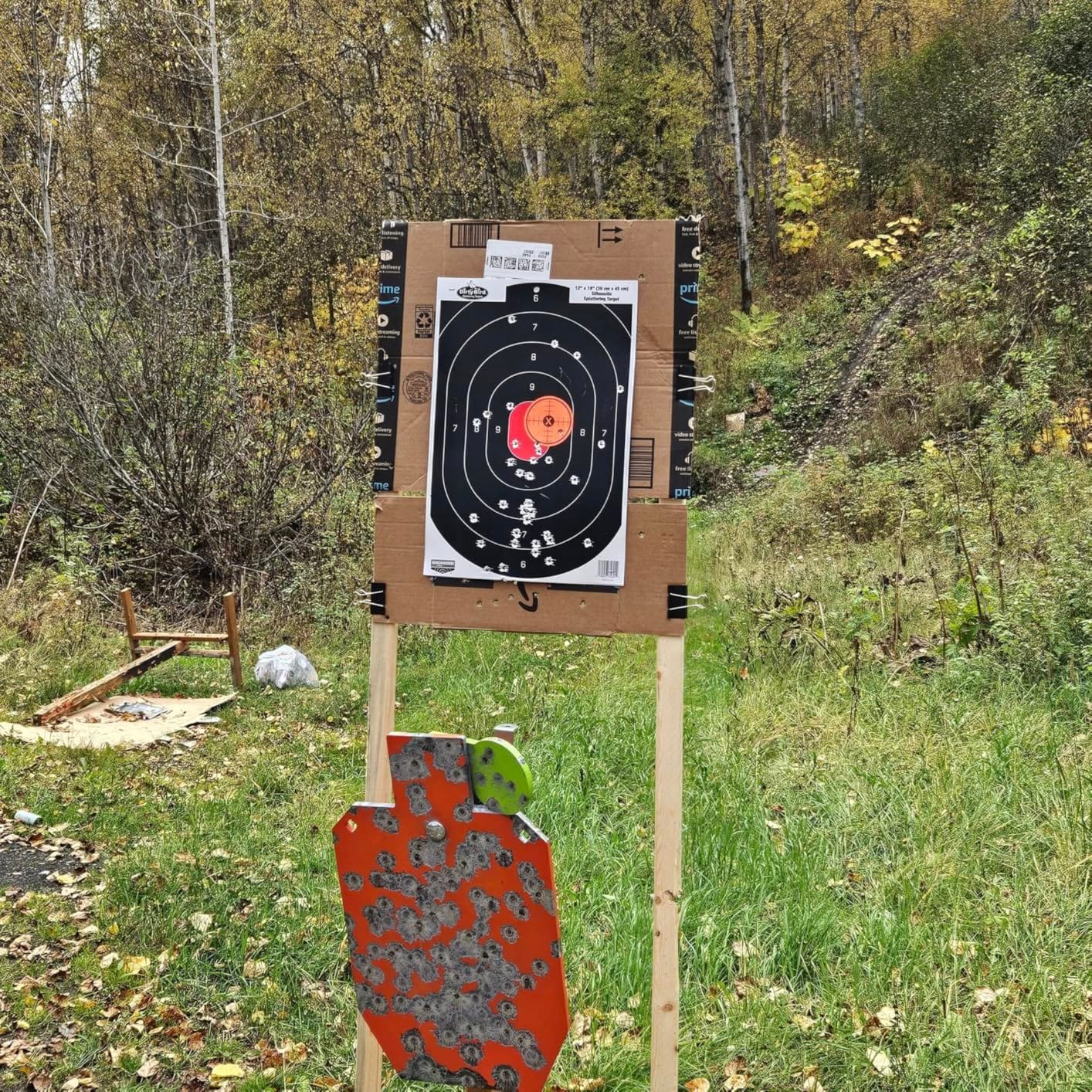 KNINE OUTDOORS Steel Targets for Shooting, 3/8