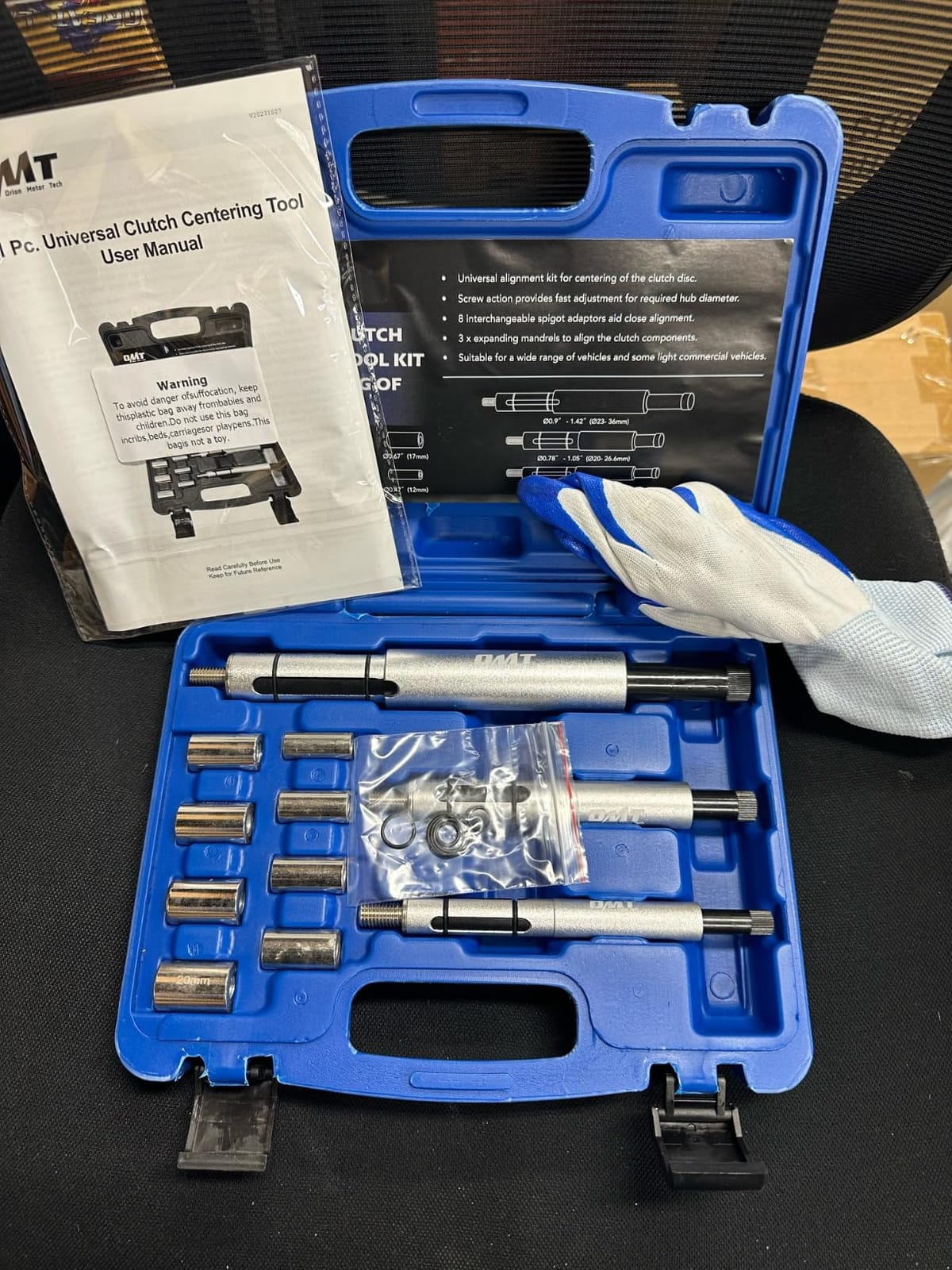 Orion Motor Tech OMT Clutch Alignment Tool Kit for Clutch Disc Alignment customer photo 2