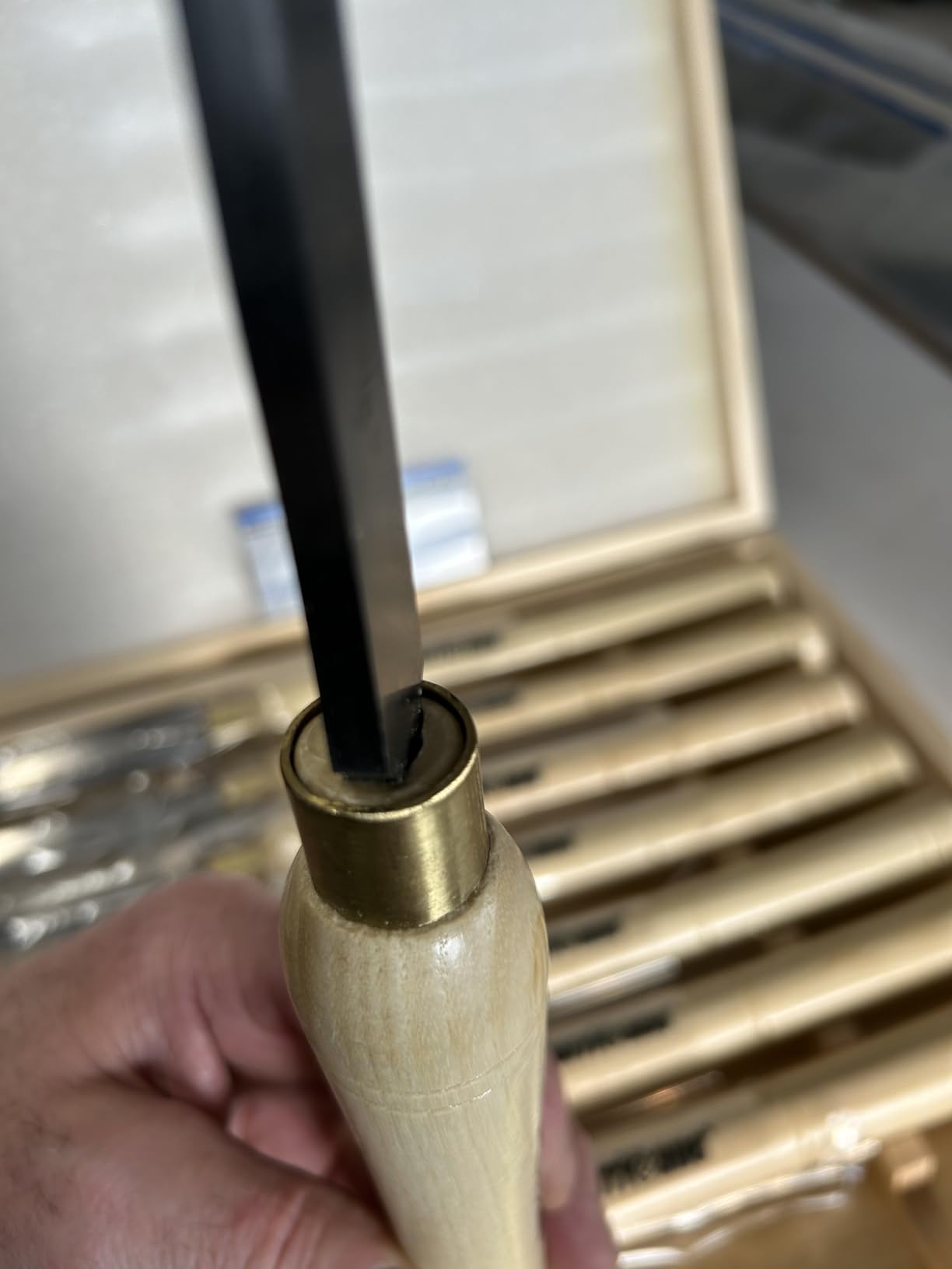 HURRICANE 8pc Wood Lathe Chisel Set, M2 HSS Wood Turning Tools with 10
