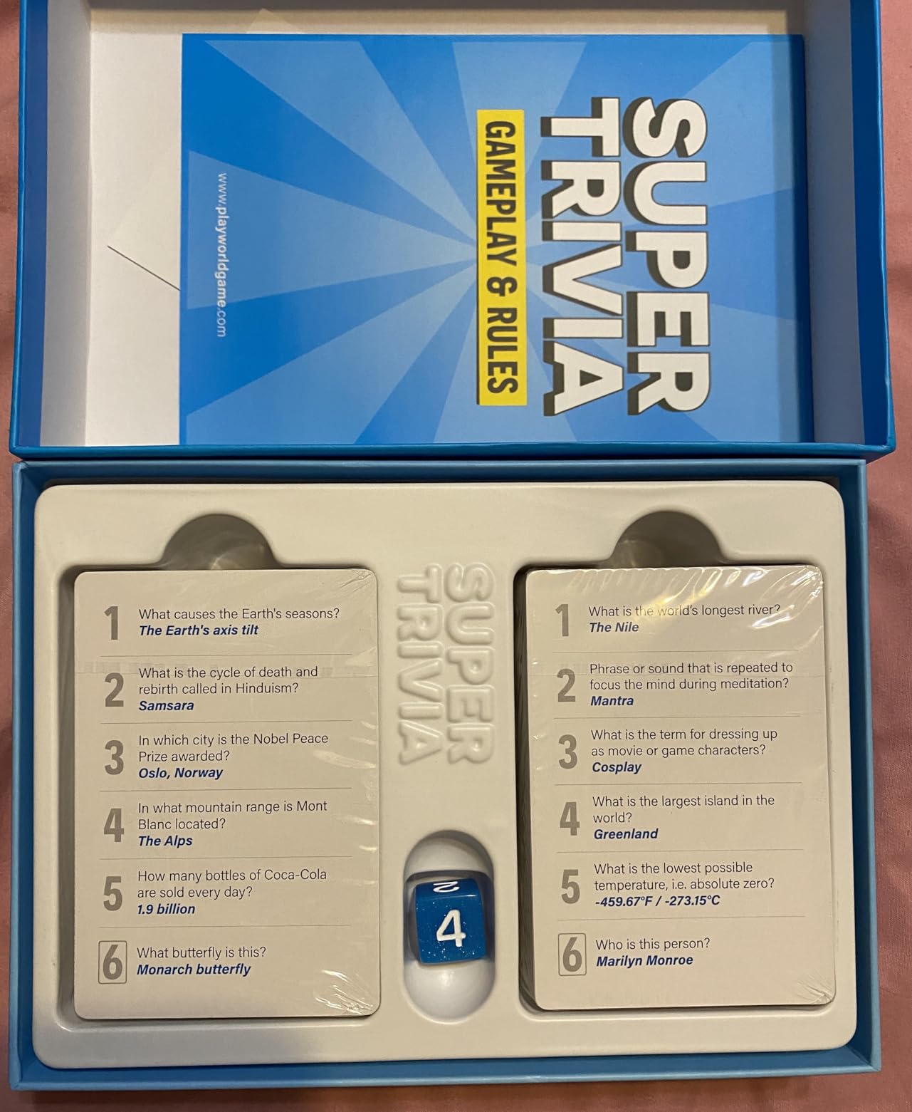 Super Trivia Game for Adults with 1200 Questions - Fun Board Game for Adults - Family Road Trip Travel Game for the Pursuit of Trivial Knowledge customer photo 2