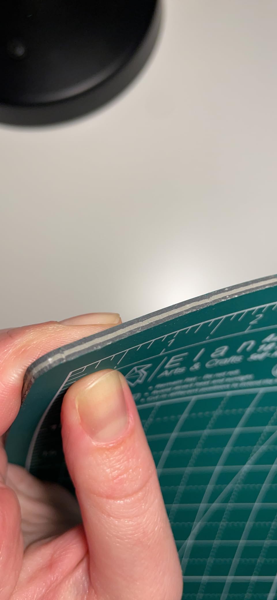 Elan Cutting Mat 36x60 Green, Extra Large Self Healing Cutting Mat 36 x 60 Inch, 5-Ply Craft Board Green, Hobby Board for Sewing and Quilting customer photo 1