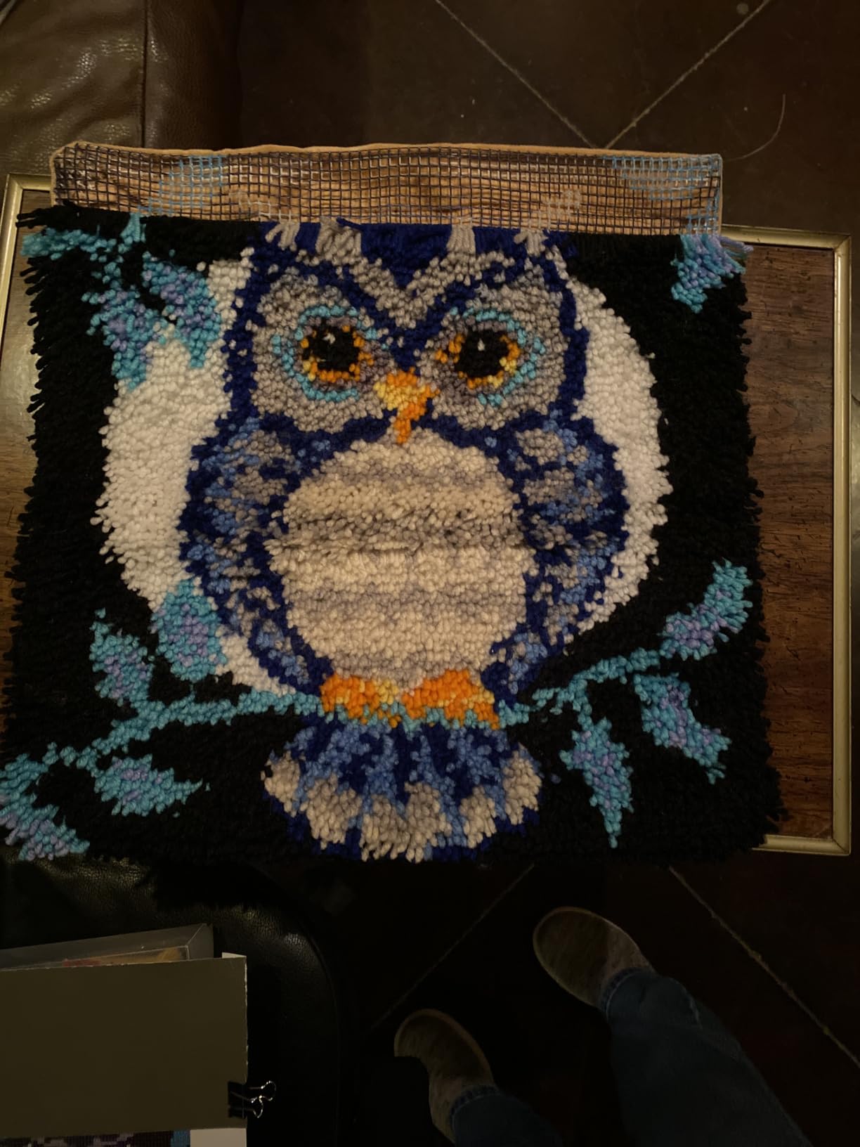 EsLuker.ly Latch Hook Rug Kit DIY Crochet Carpet for Beginners customer photo 2