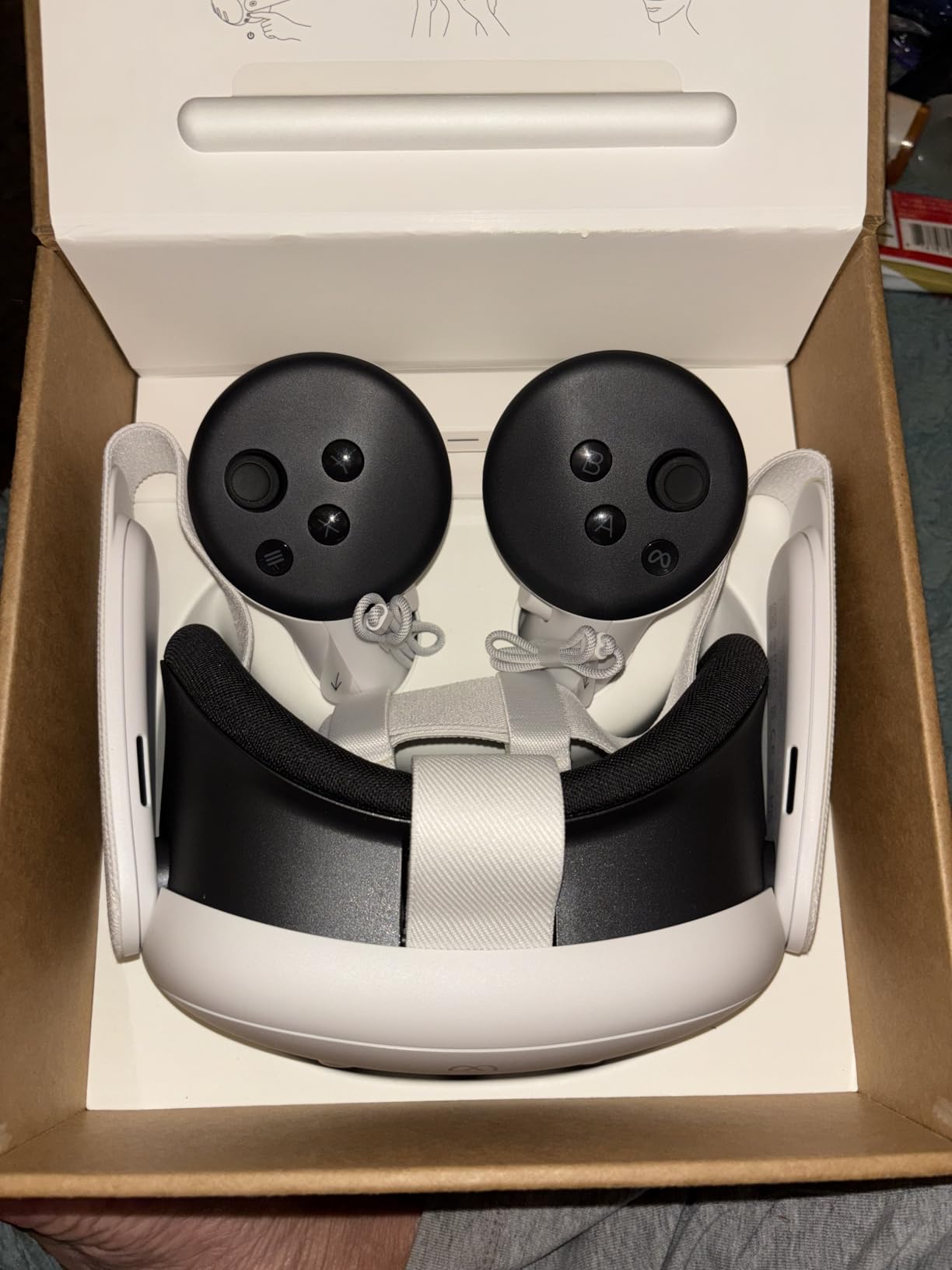 Meta Quest 3 512GB | Virtual Reality Headset Without Wires — Thirty Percent Sharper Resolution — 2X Graphical Processing (Renewed Premium) customer photo 2