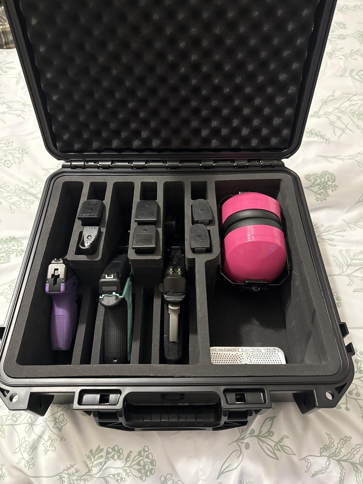 TSA Pistol Gun Case for Handguns - Help Organization for Firearm Collectors customer photo 2