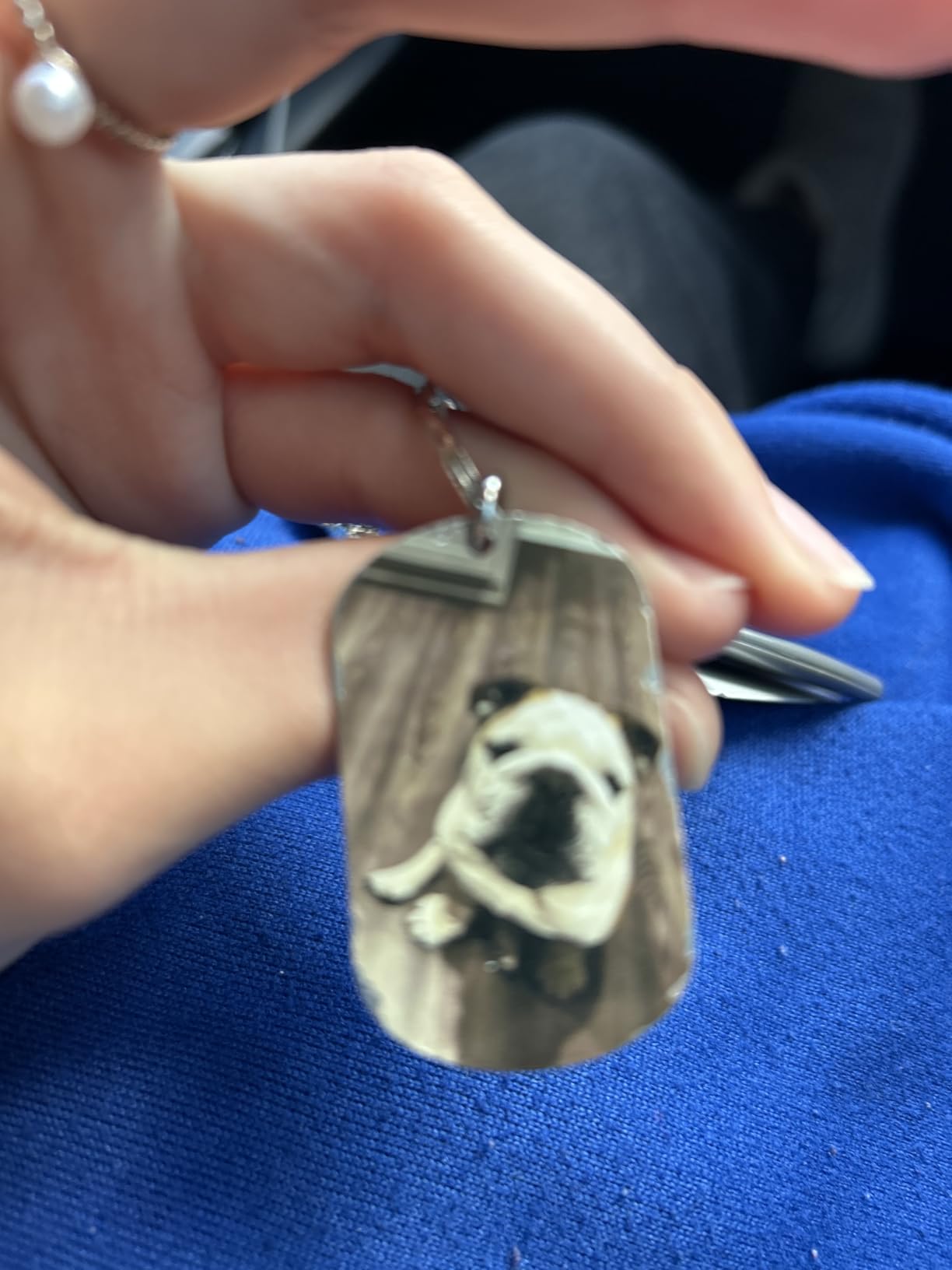Pet Memorial Gifts, Personalized Pet Photo Keychain, Custom Pet Memorial Keychains, Pets Remembrance Gift, Loss of Pet Sympathy Gifts, Dog Memory Gift for Loss of Dog, Dogs Cats Passing Away Present customer photo 2