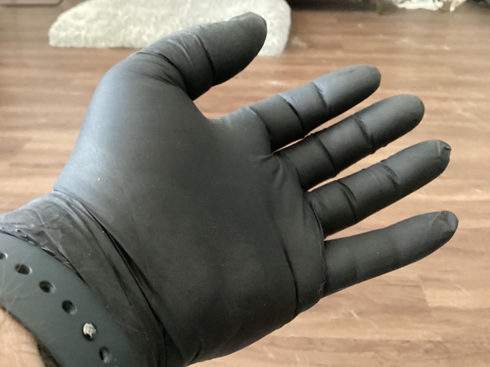 BEASTEK Black Nitrile Disposable Gloves, 4.0 Soft+™ Powder-Free 100 &1000CT customer photo 1