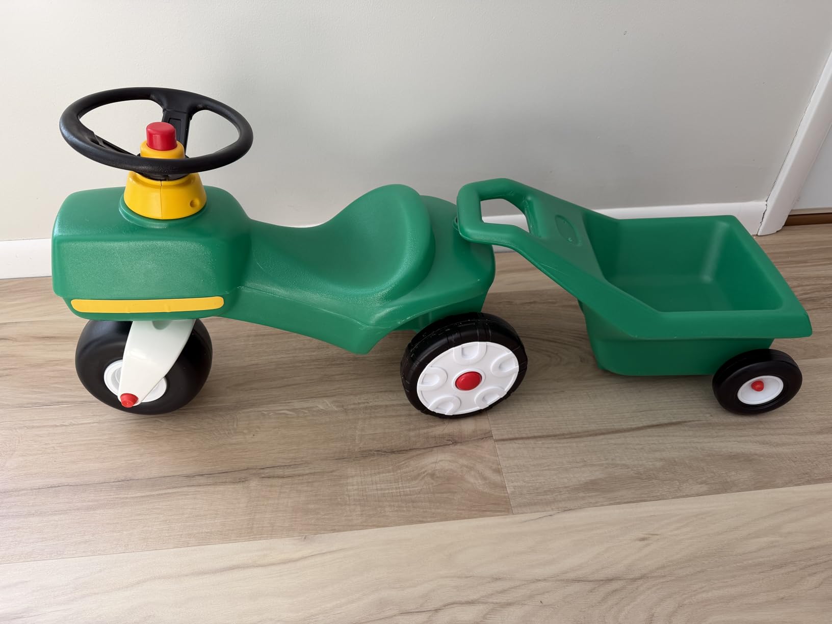 Little Tikes Tractor & Cart, Foot-to-Floor Ride-On, for Boys and Girls Ages 1-5 Years customer photo 2