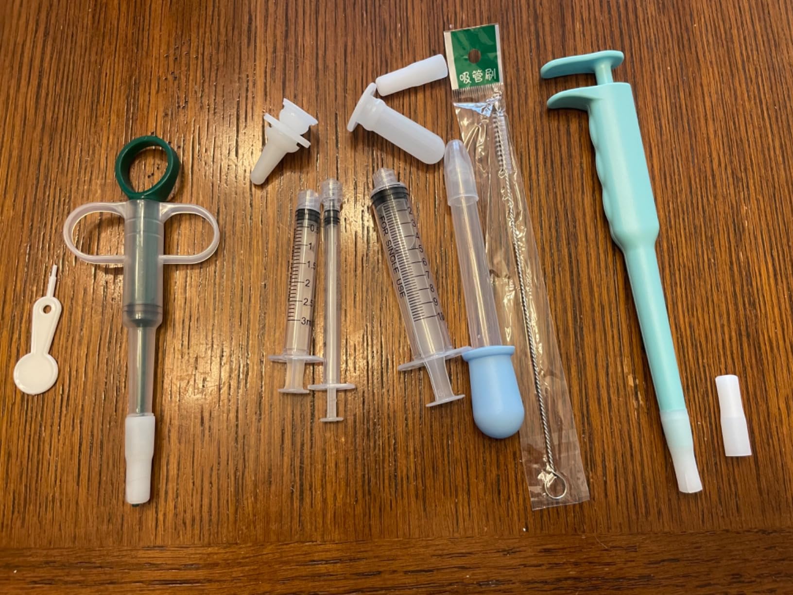 Cat Pill Shooter, Pet Pill Dispenser, Pet Syringe & Dropper with Replacement Nipples, Suitable for Kittens, Puppies and Wild Animals customer photo 2