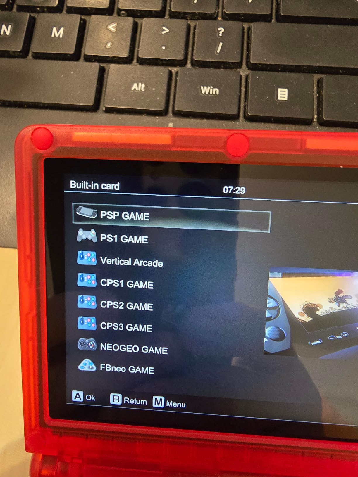Anbernic RG35XXSP Handheld Game Console RG35XX SP Clamshell Retro Game Console with 64G TF Card Preloaded Games 5532 Portable Gaming Console with 3300mAh Battery 5G WiFi Bluetooth HD Black customer photo 1
