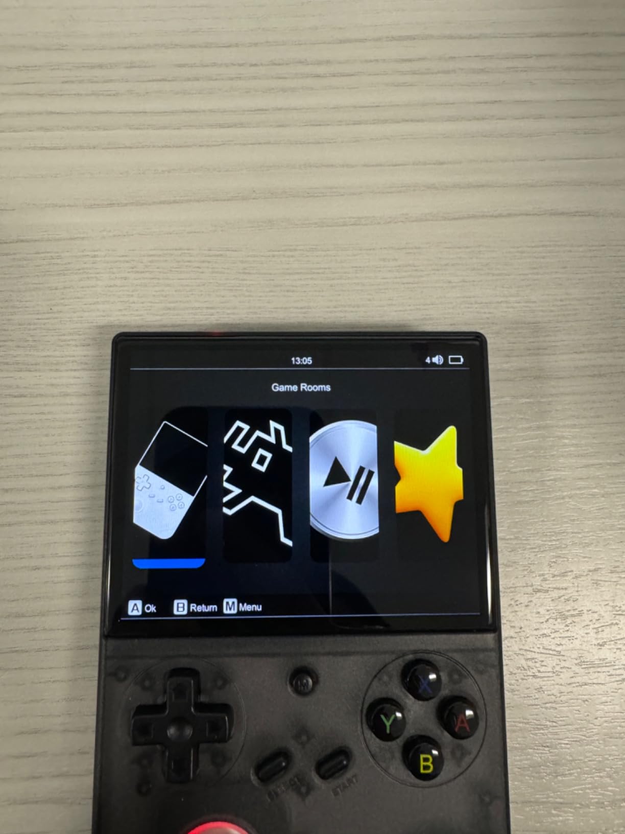 Anbernic RG40XX V Retro Handheld Game with 4.0 Inch IPS Screen Linux System RG40XXV Built-in 64G TF Card 5528 Games Support TV Output 5G WiFi Bluetooth 4.2(Black) customer photo 1