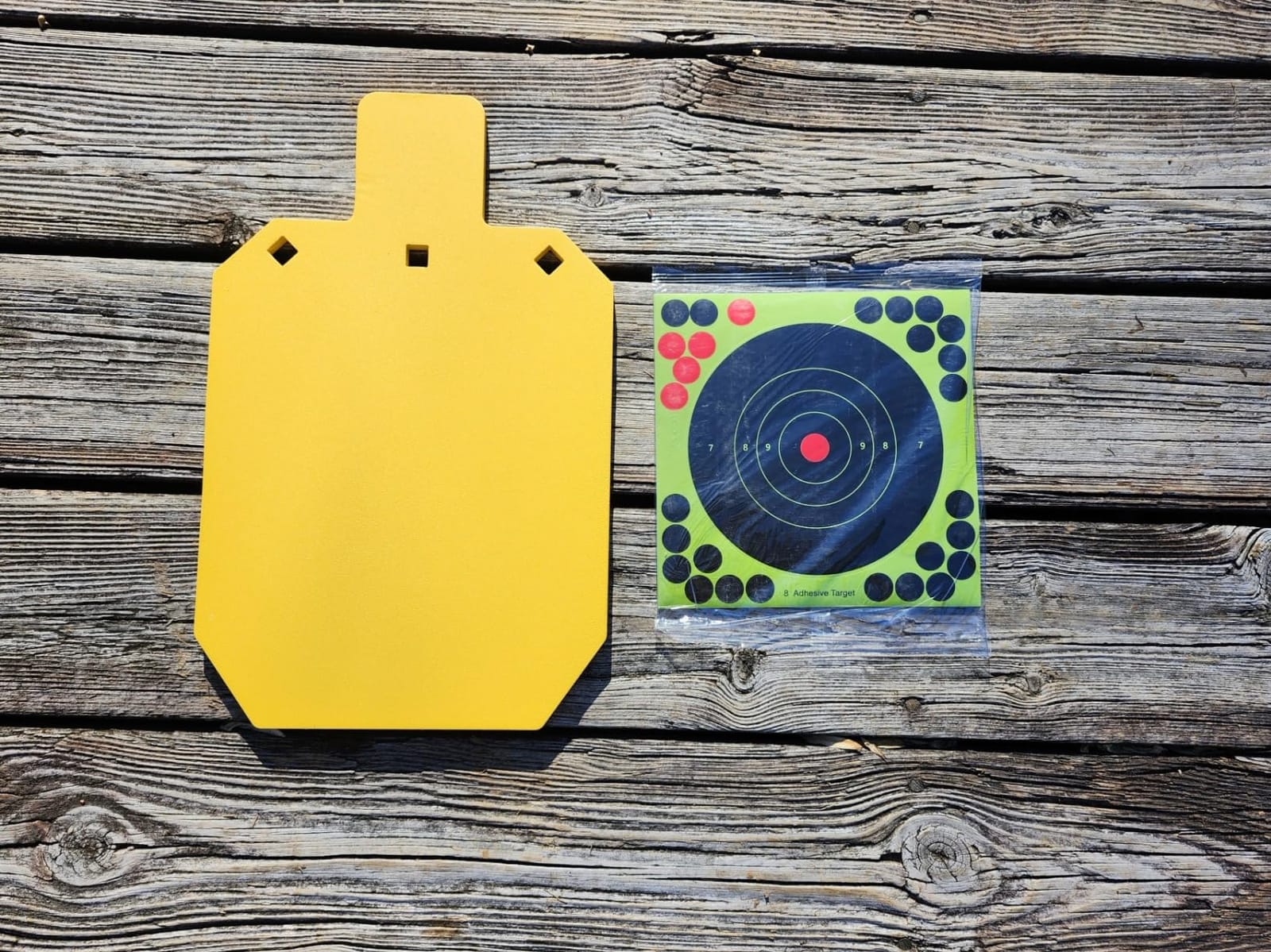 GADFISH AR500 Steel Target Stand System, 3/8 Inch Thick Steel Hostage Targets with 2x4 Stable Stand Base, Complete Shooting Kit with 10psc Targets Paper for Shooting Outdoor customer photo 2